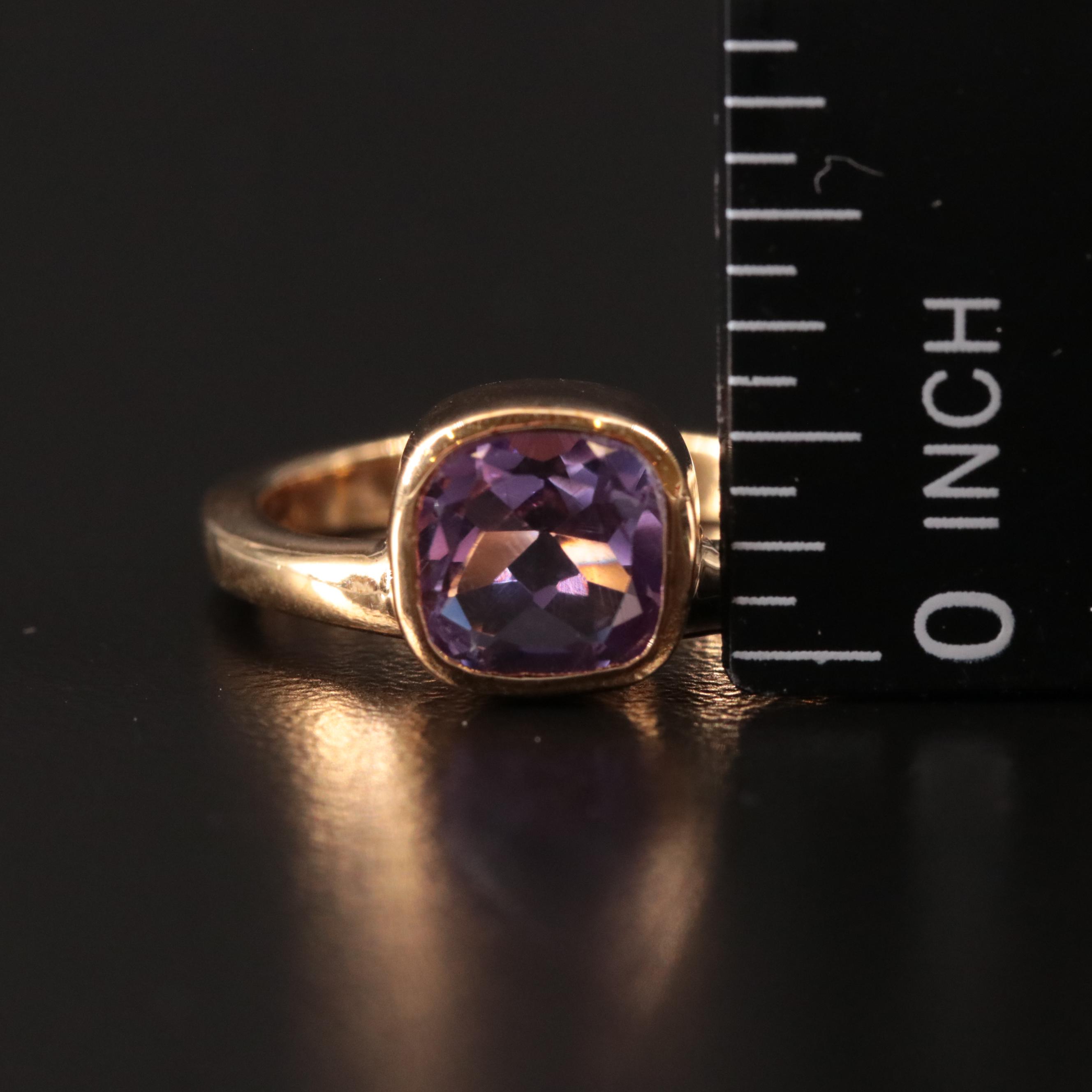 Sterling Amethyst Ring