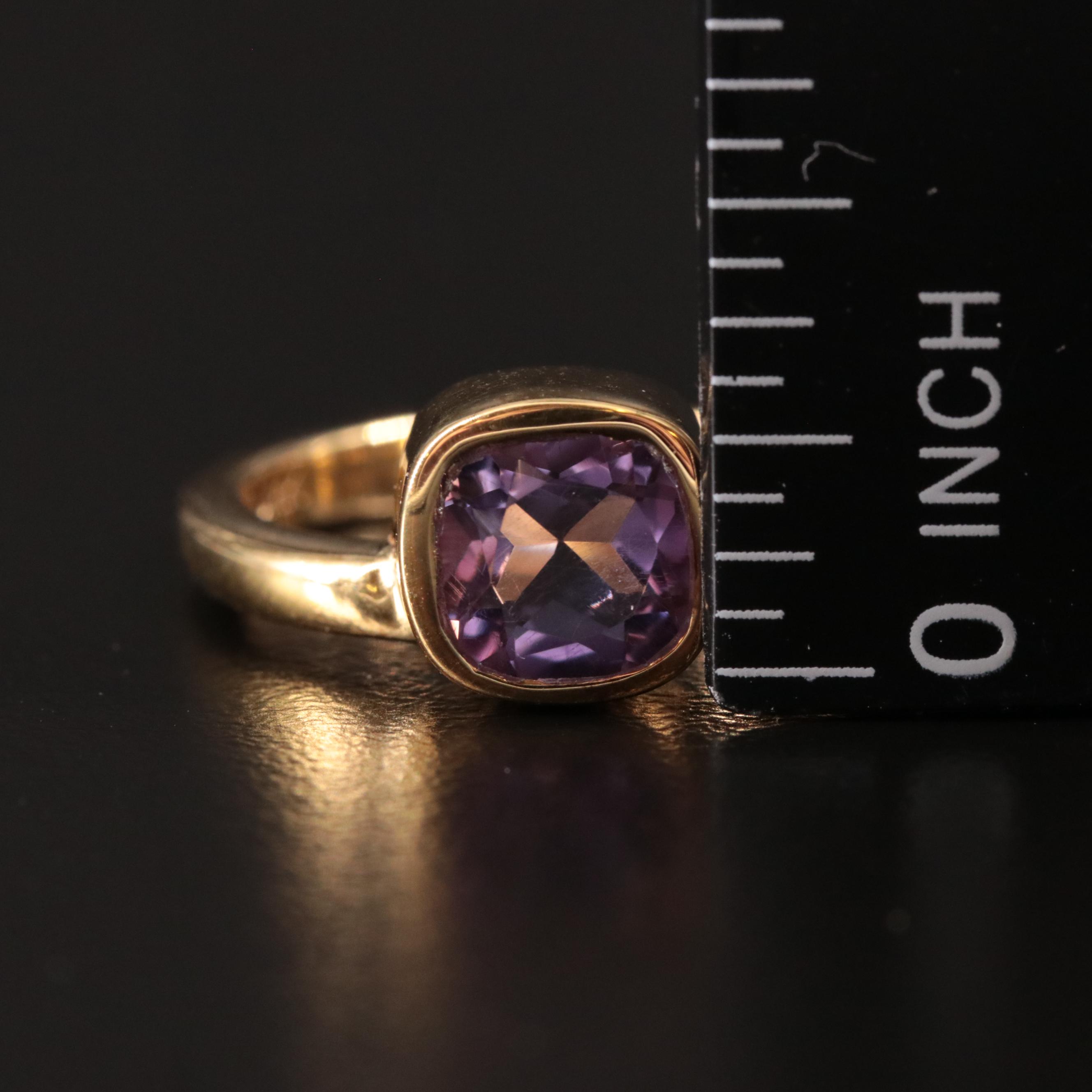 Sterling Amethyst Ring