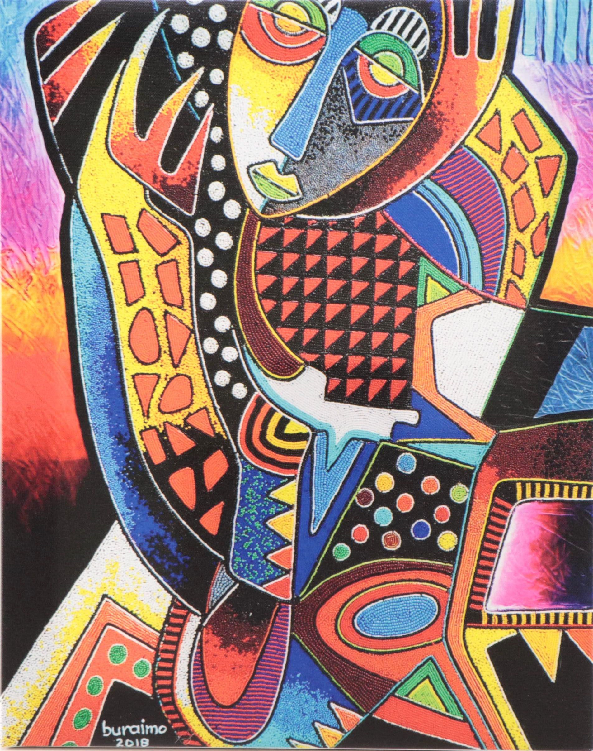 Chief Jimoh Buraimoh Giclée "Define Helper," 2023