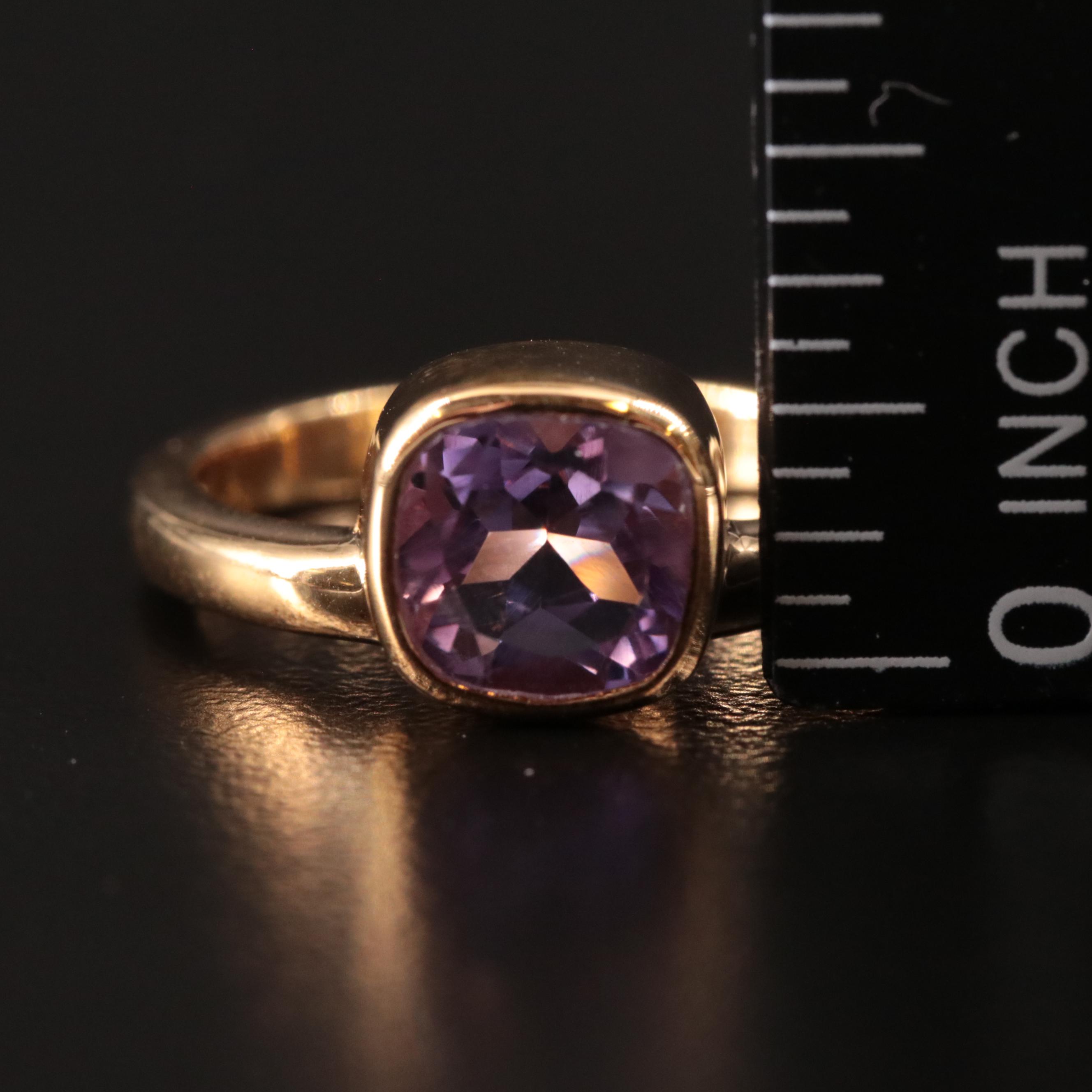 Sterling Amethyst Ring