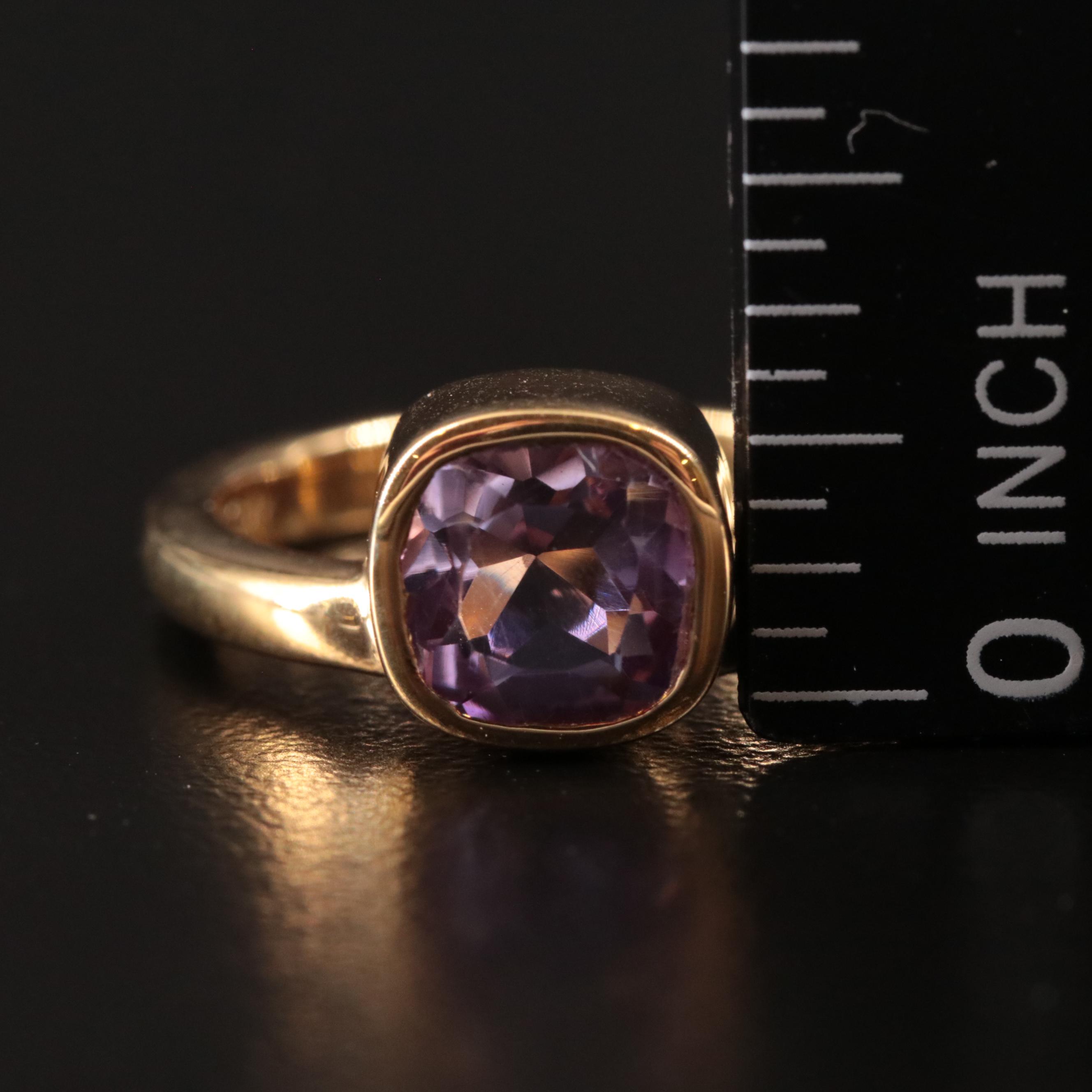 Sterling Amethyst Ring