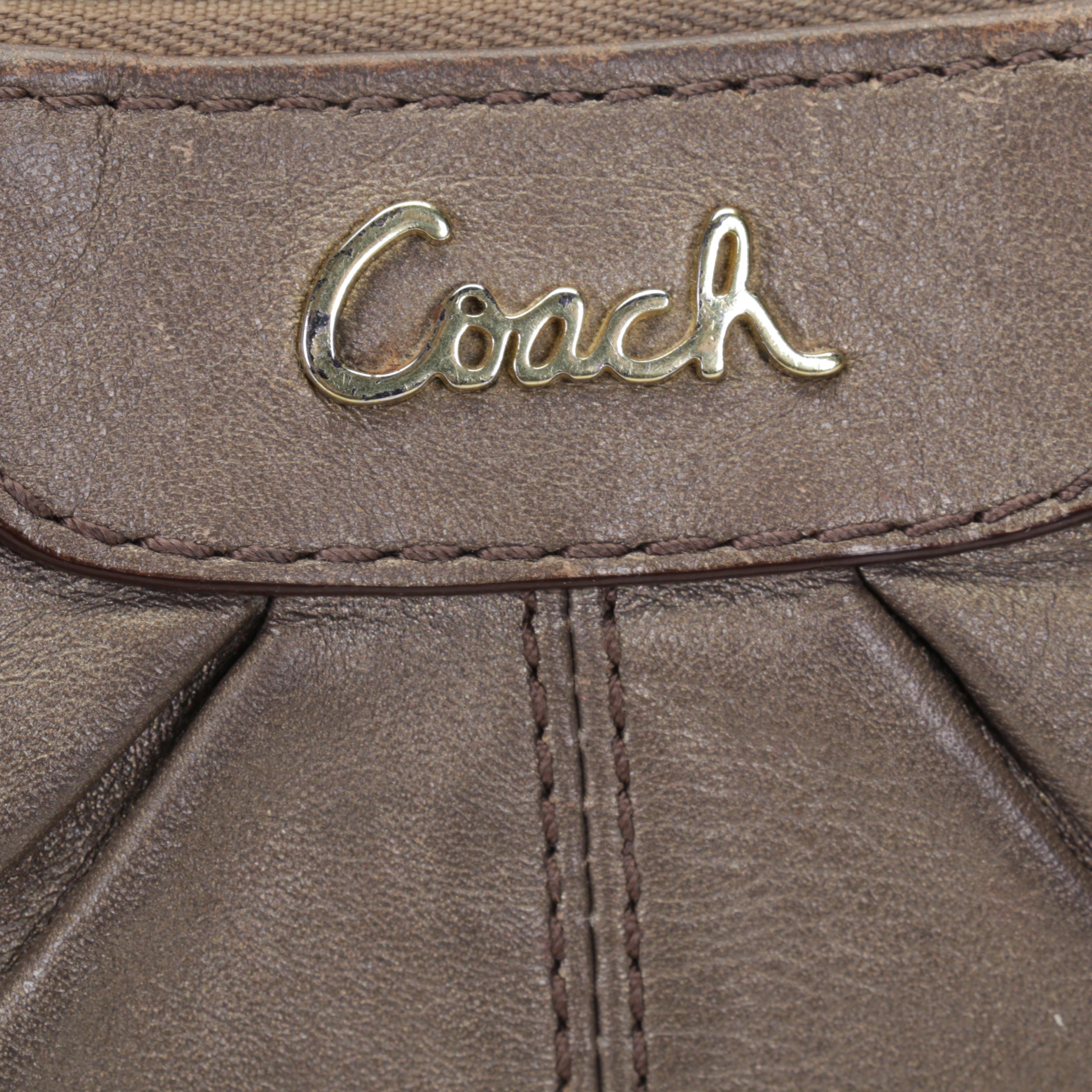 Coach Pebbled Leather Taylor Tote Bag, Crossbody Bag and Kate Spade Handbags