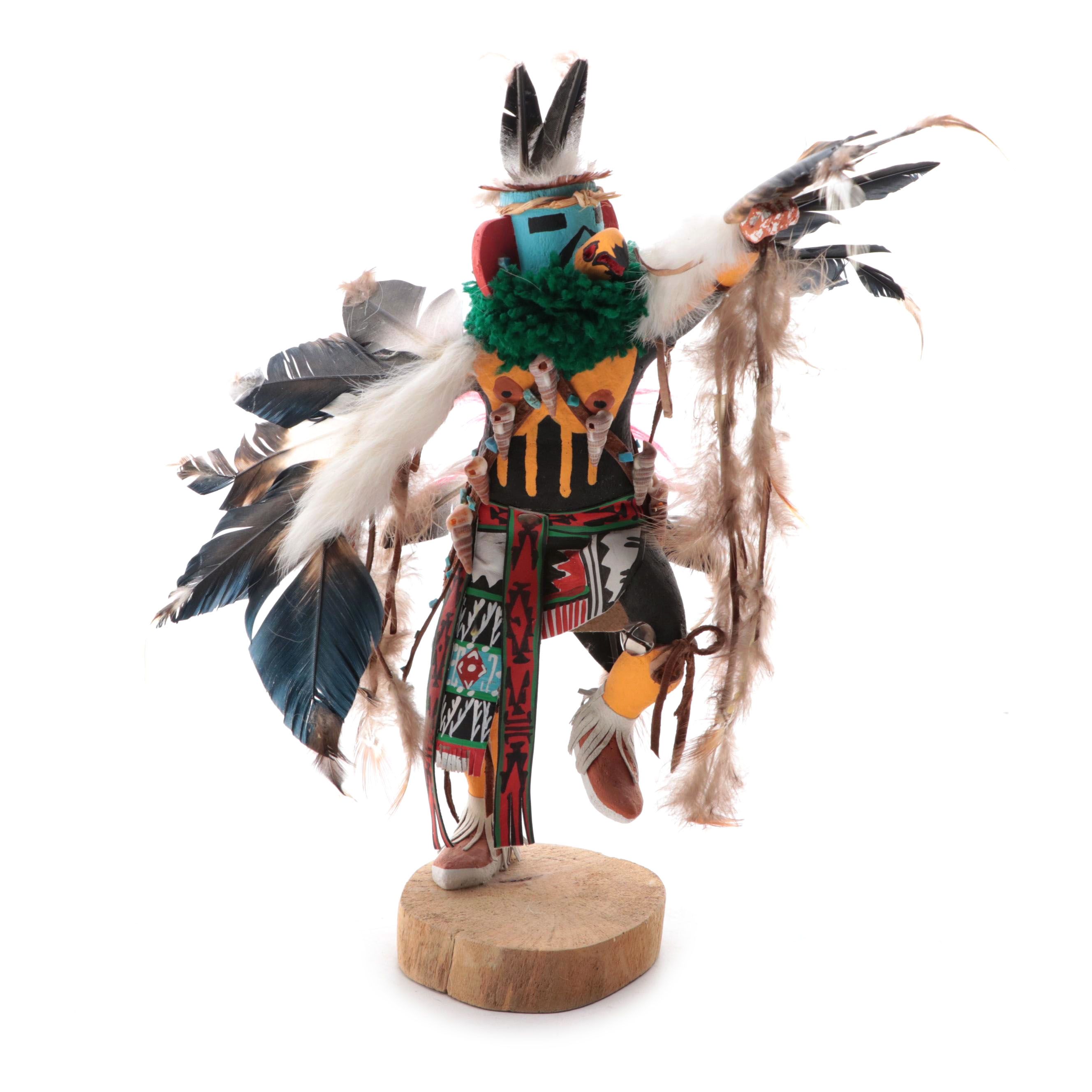 R. Jean Hopi Kachina Figure "Eagle," Late 20th Century