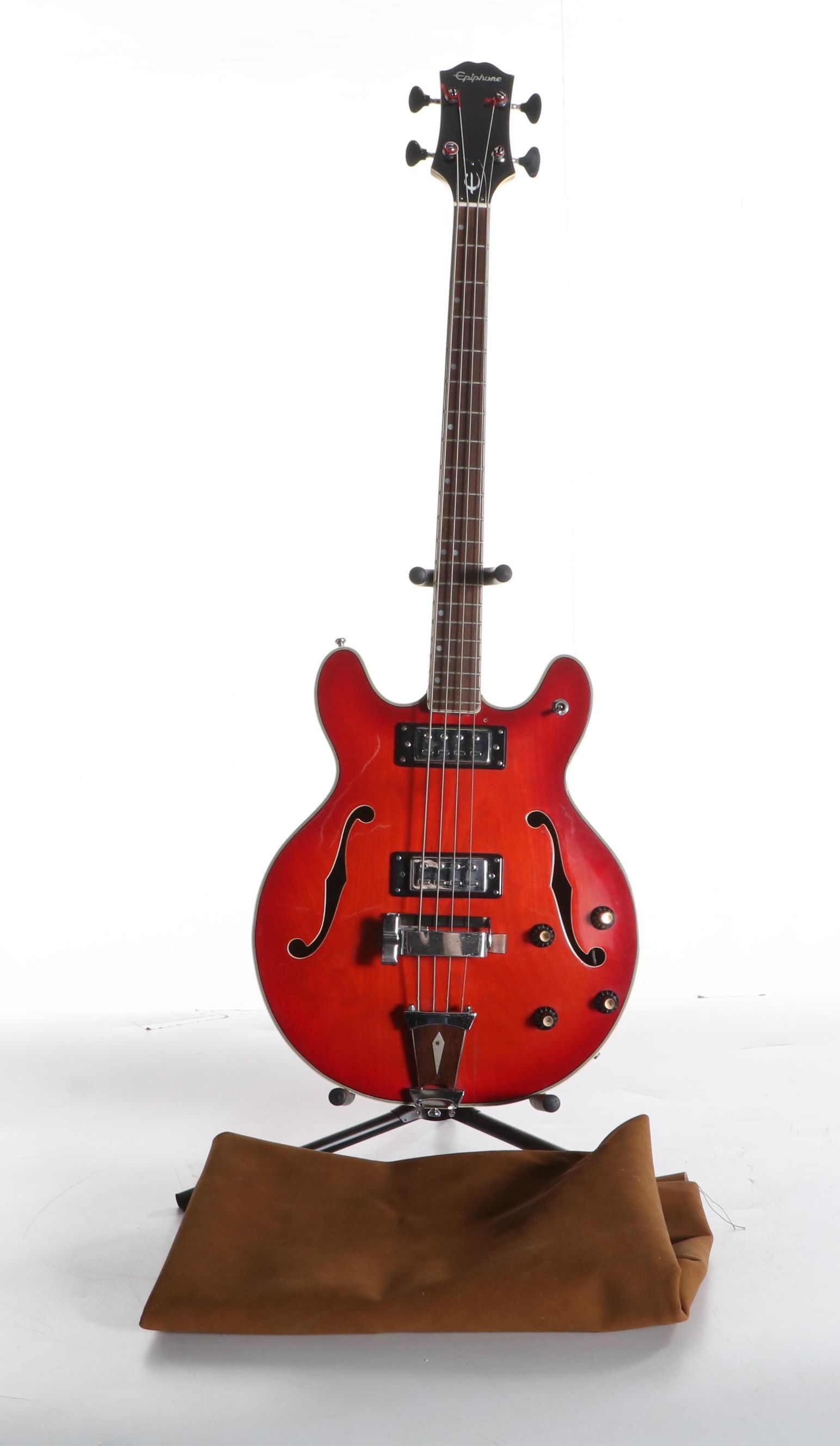 Epiphone Hollow Body Electric Bass Guitar With Steel Adjustable Neck