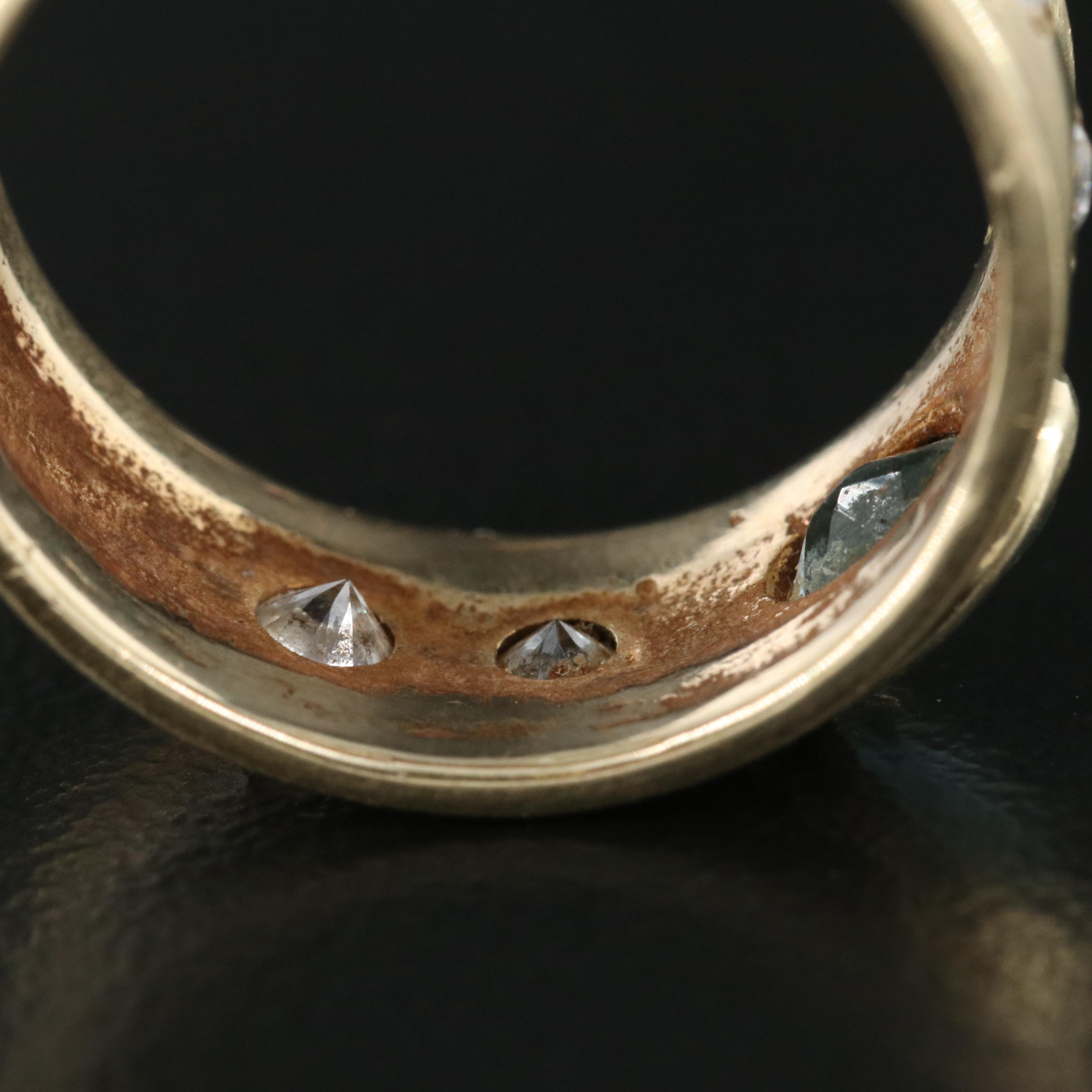 14K Topaz Band