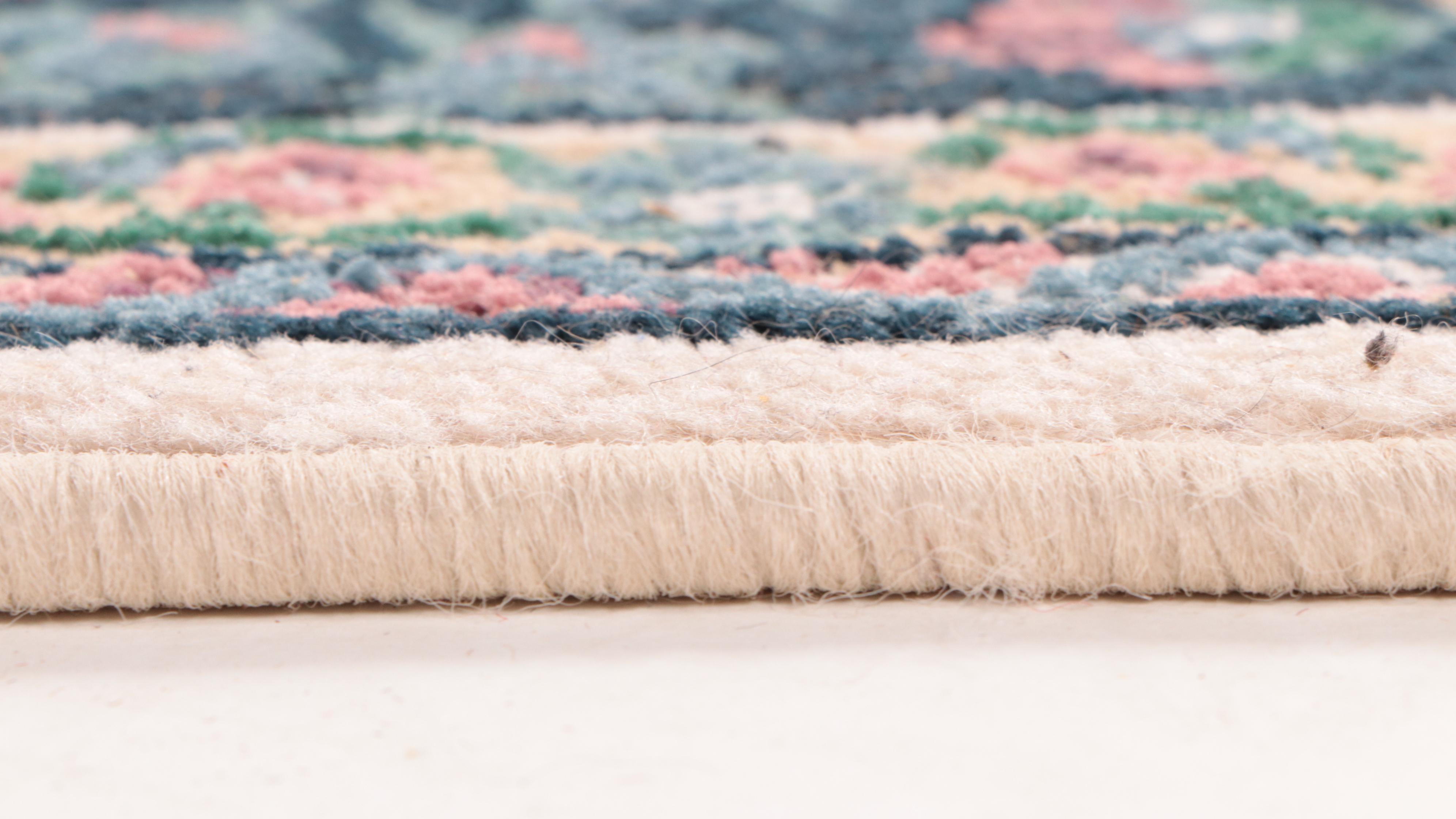 5'5 x 7'10 Machine Made Oriental Weavers Cairo Collection "Flora Navy" Area Rug