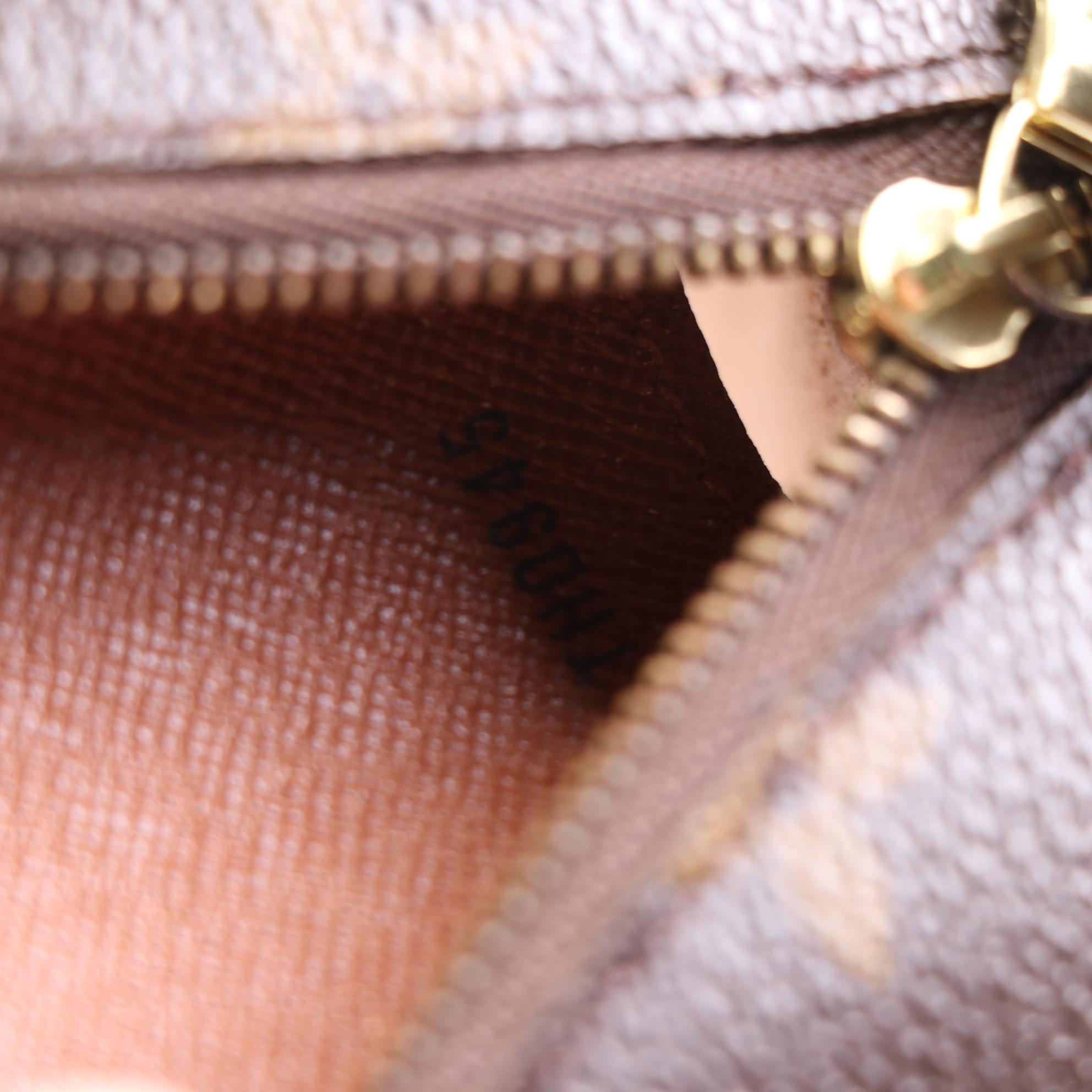 Louis Vuitton Trousse Demi Ronde Pouch in Monogram Canvas