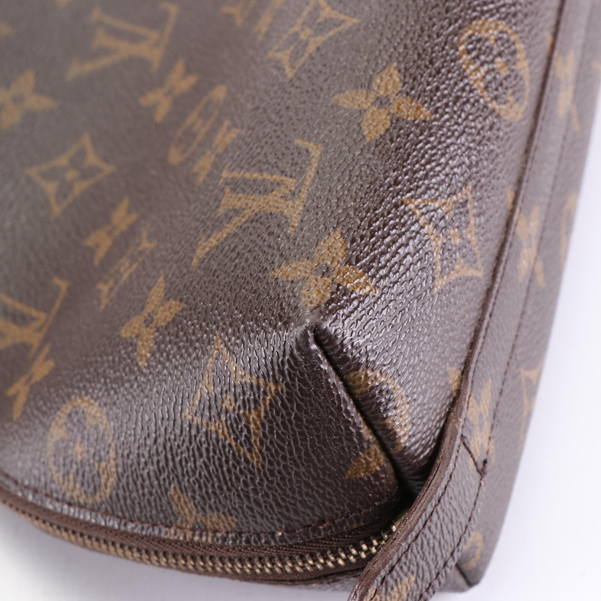 Louis Vuitton Trousse Demi Ronde Pouch in Monogram Canvas