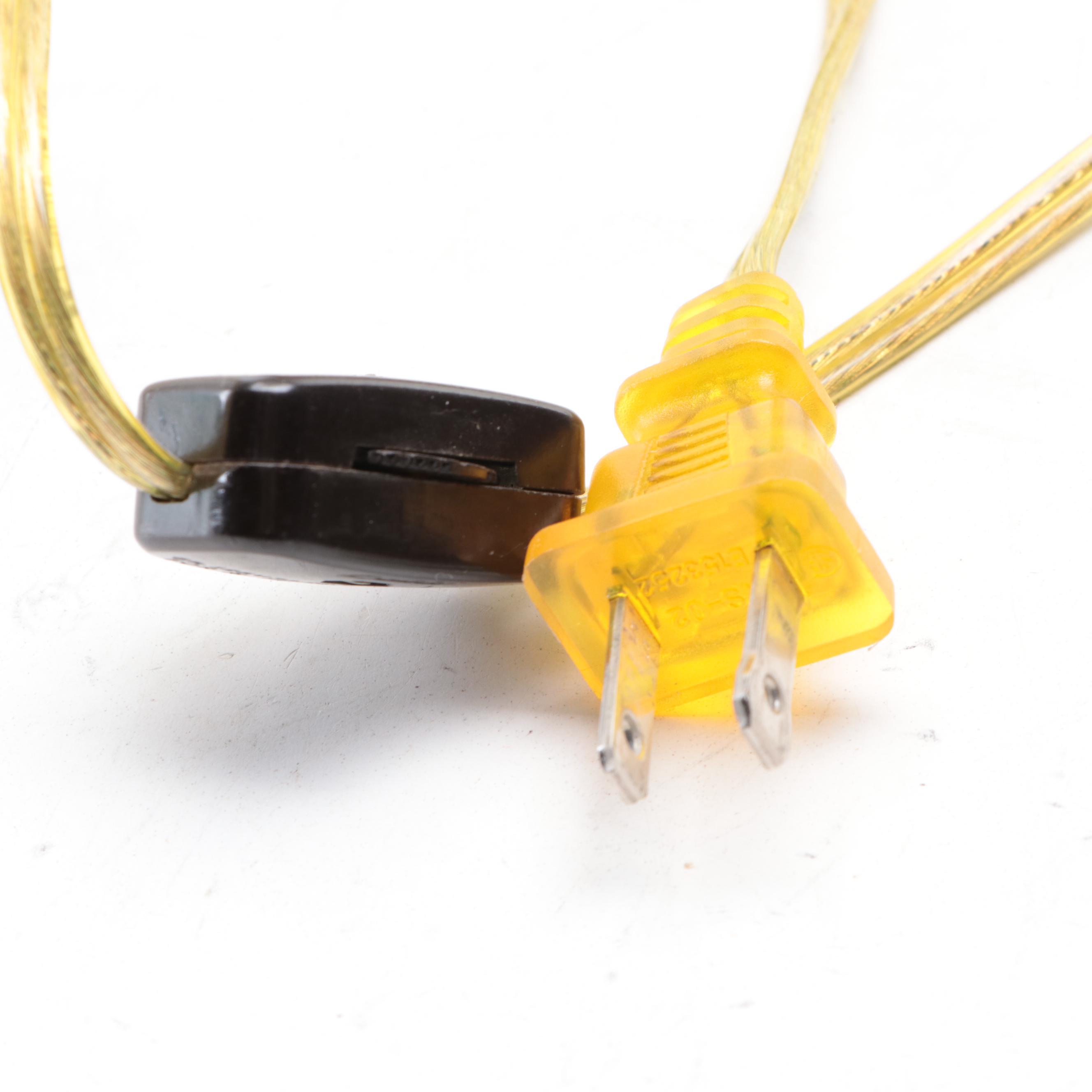 Ceramic Cockatoo Table Lamp, 21st Century