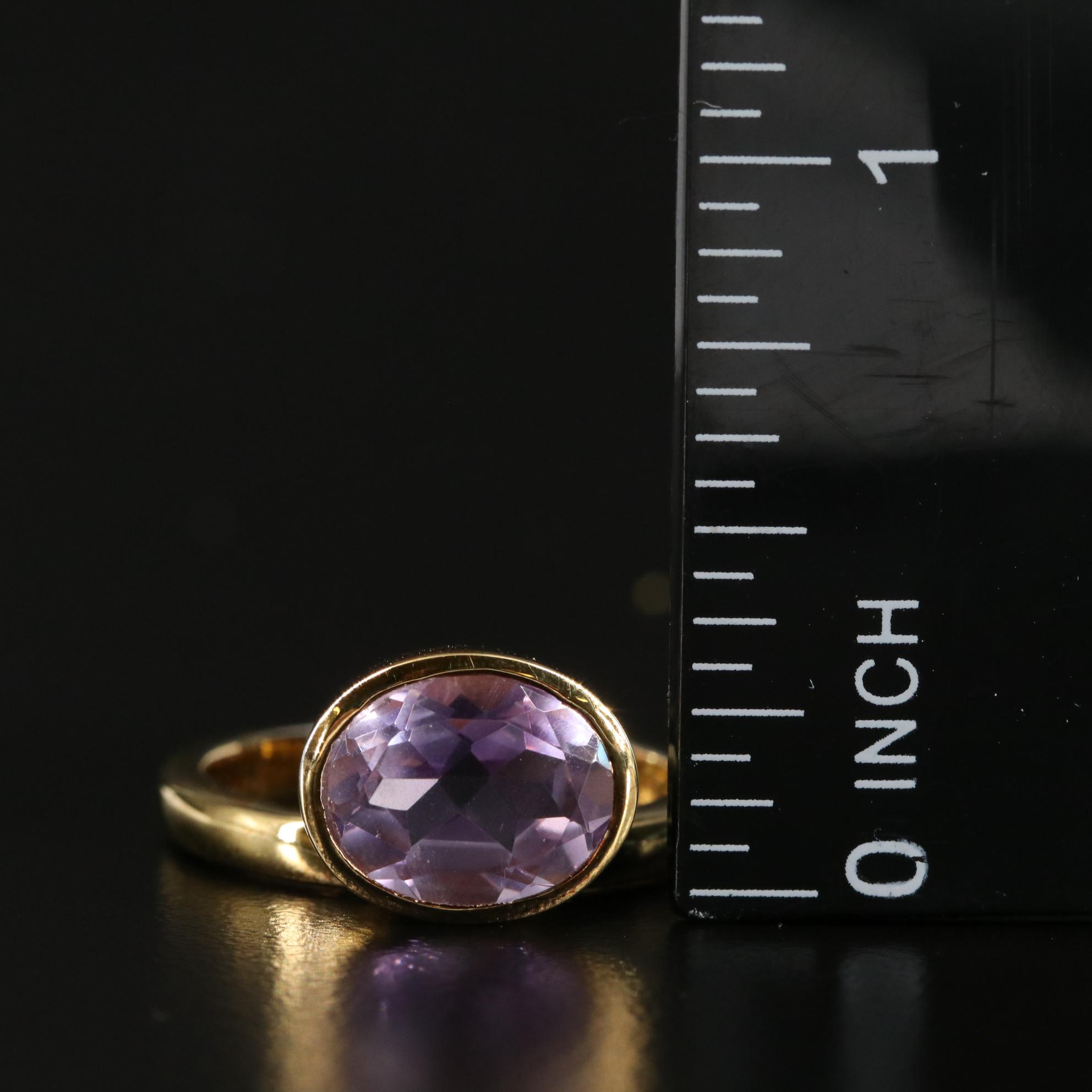 Sterling Amethyst Ring