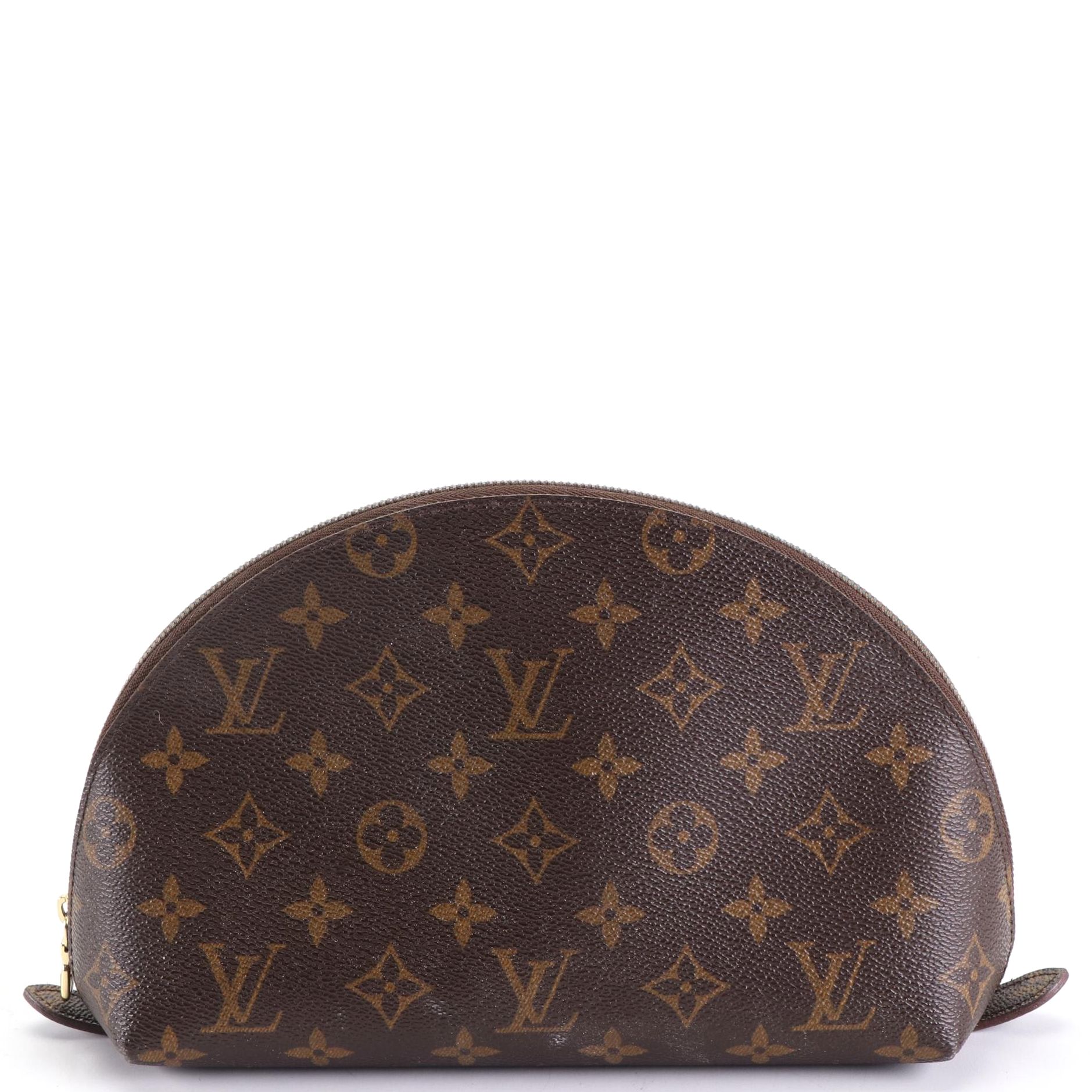 Louis Vuitton Trousse Demi Ronde Pouch in Monogram Canvas