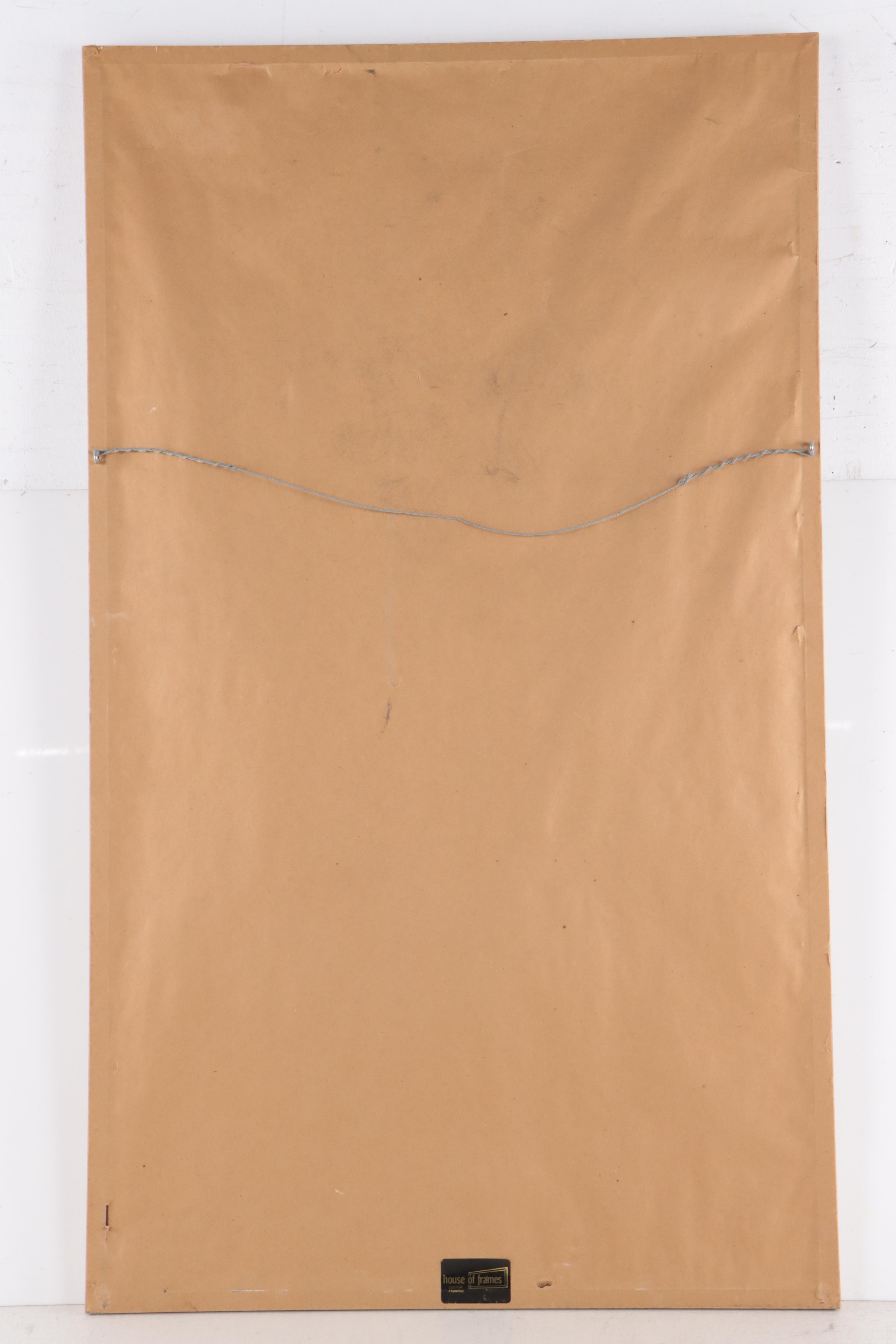 California Wine Country Offset Lithograph Poster After Noal Betts "Images"