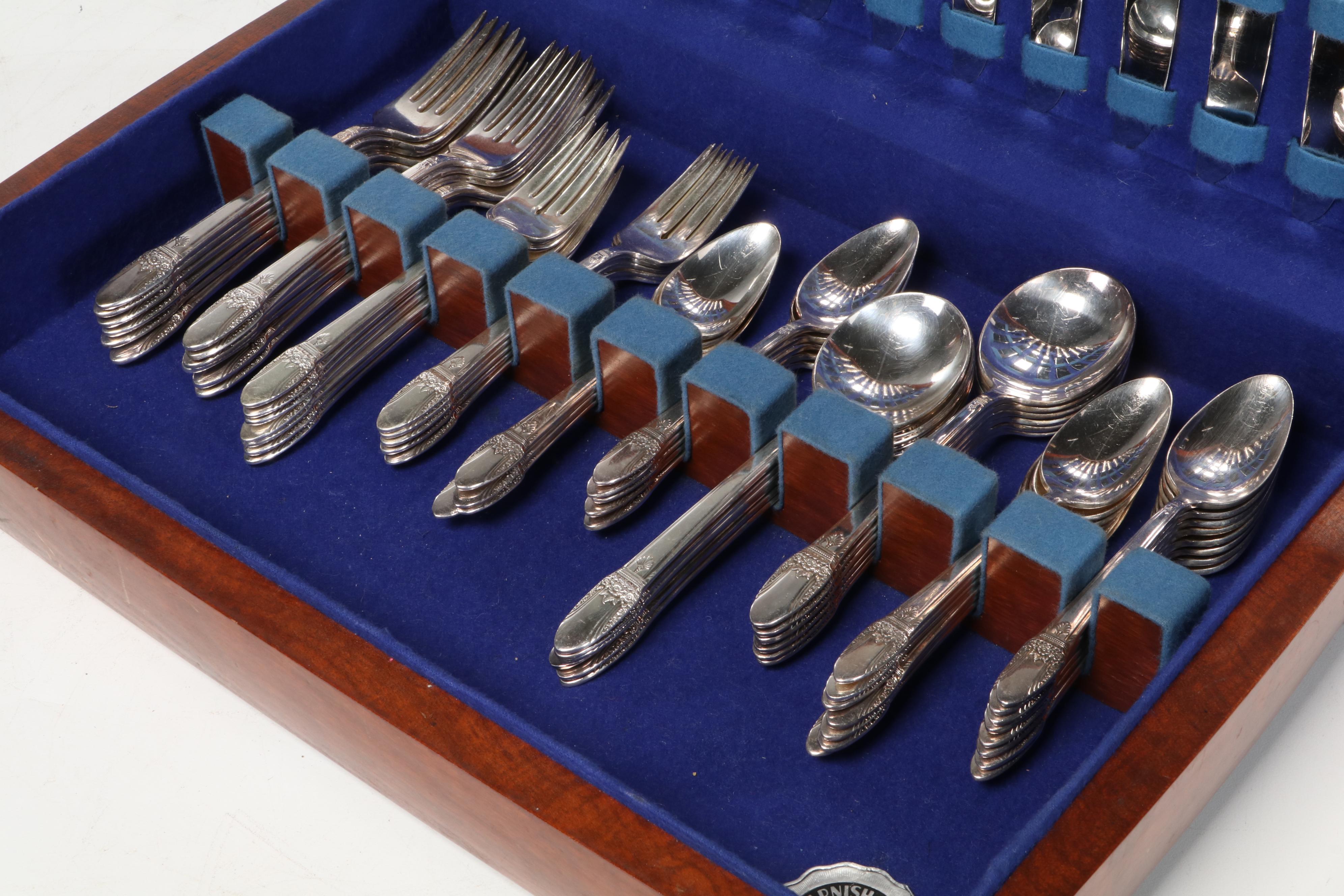 1847 Rogers Bros International Silver "First Love" Silver Plate Flatware