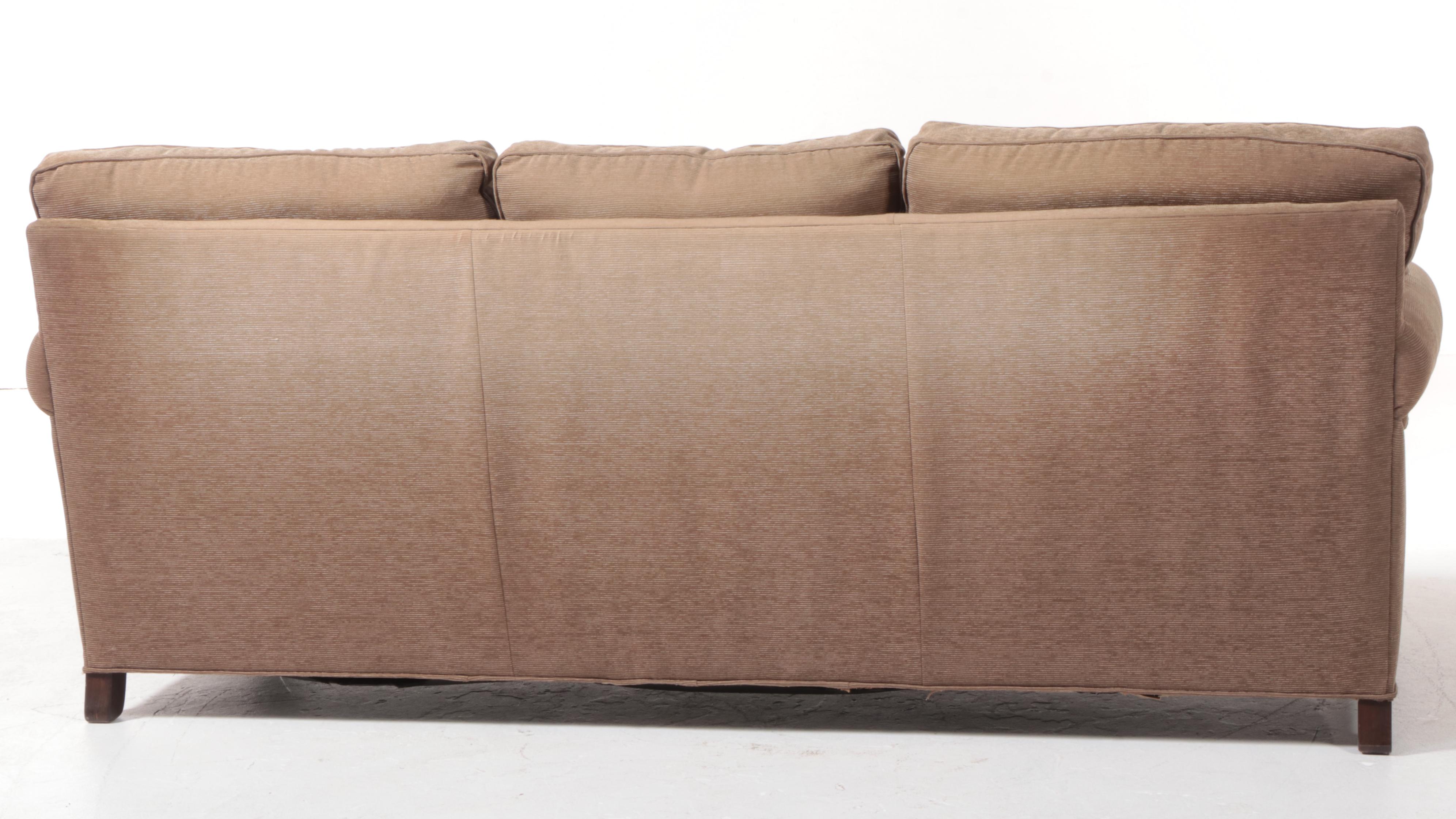 Smith Brothers of Berne Custom-Upholstered Roll-Arm Sofa
