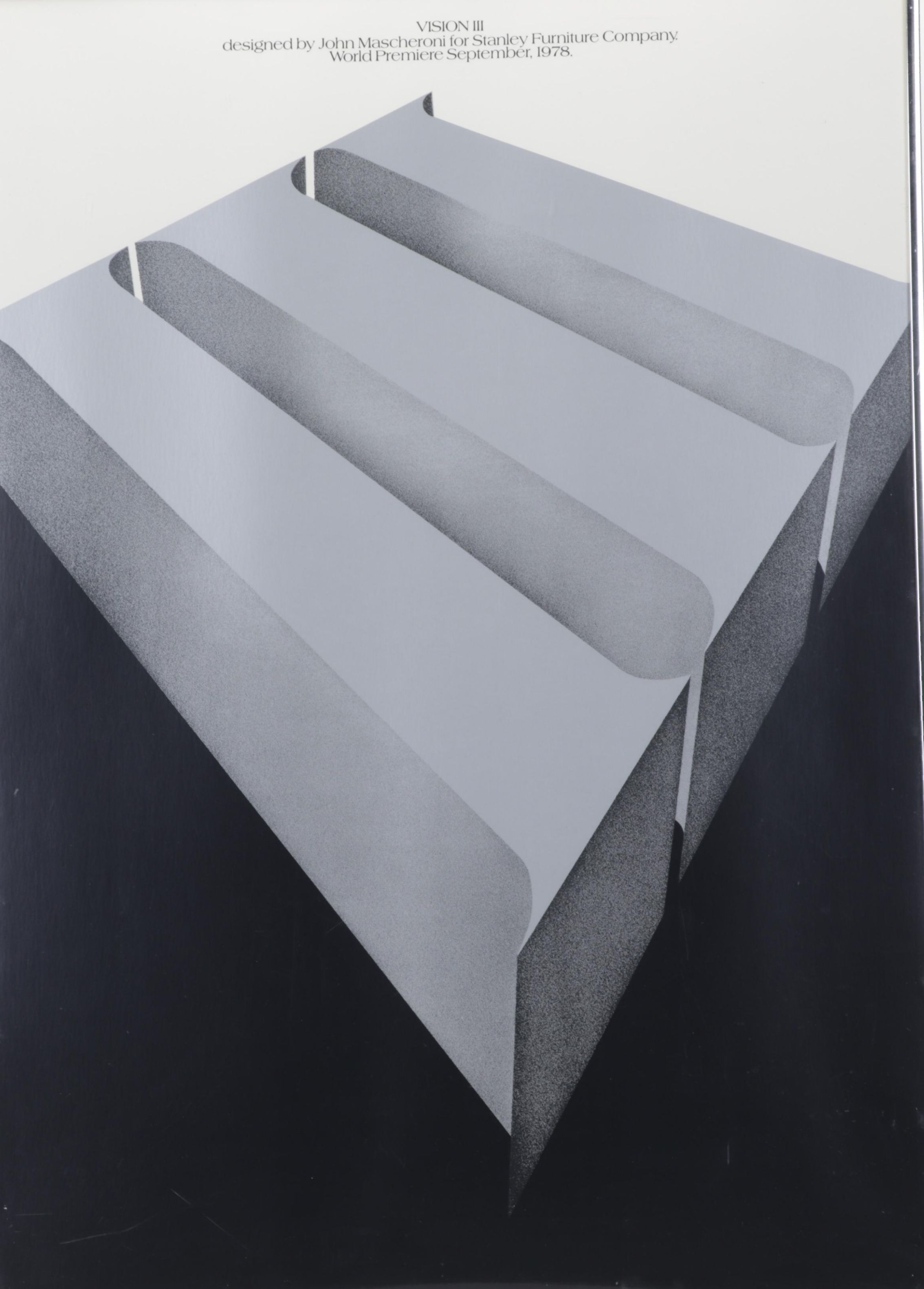 John Mascheroni for Stanley Furniture Company Lithograph "Vision III," 1978