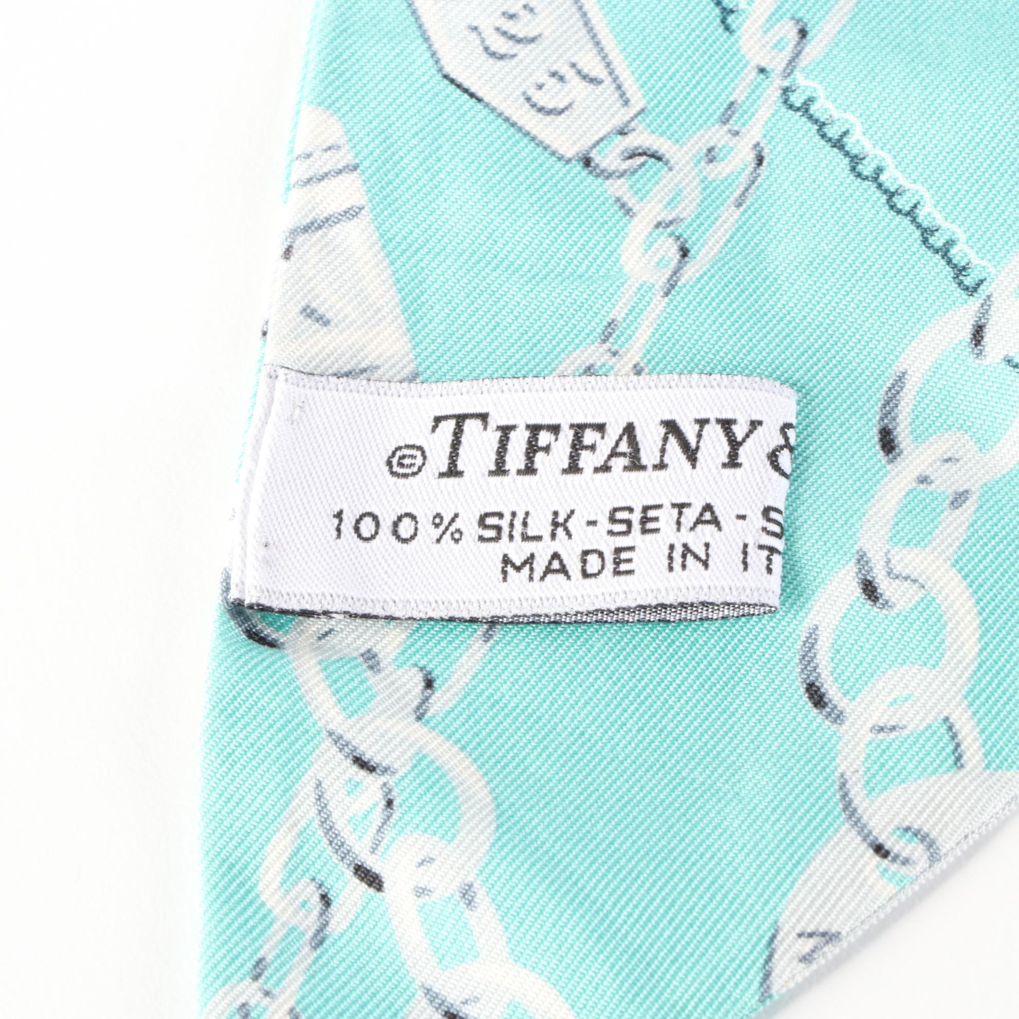 Tiffany & Co. Neckerchief Scarf in Silk Twill