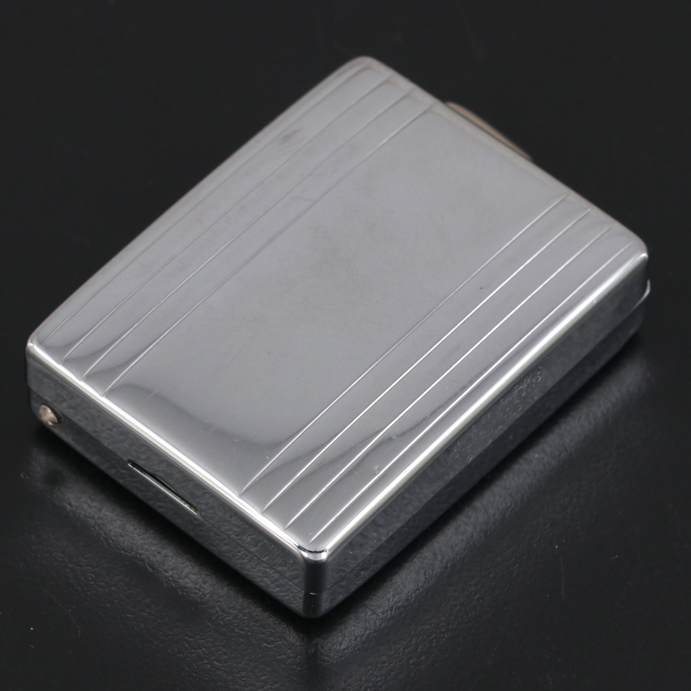 Bing Crosby Engraved Stratoflame Aluminum Presentation Lighter