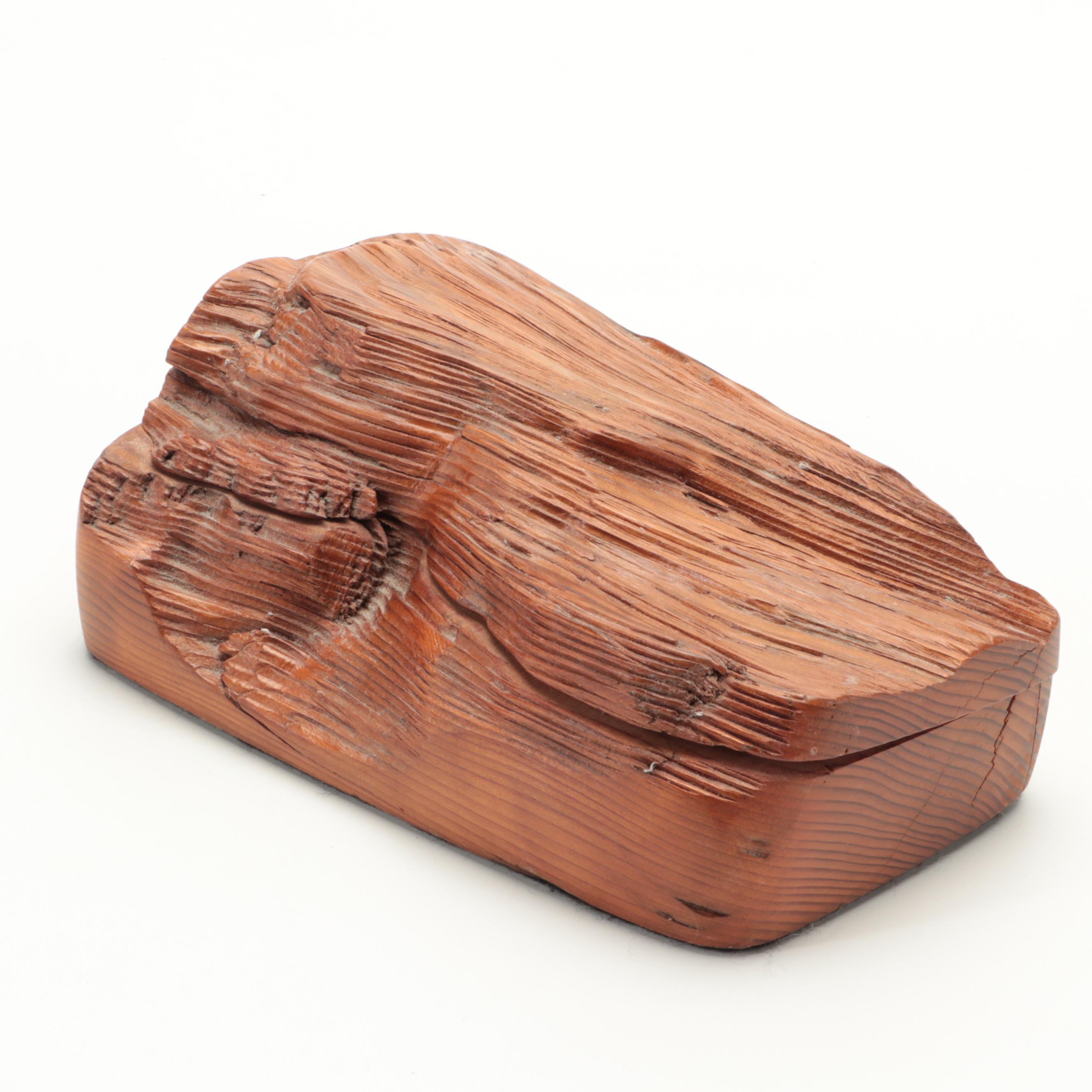 Bruce Hoskins Spalted Sycamore Vase, Other Turned Wood Vase, Box, Bowl and Board