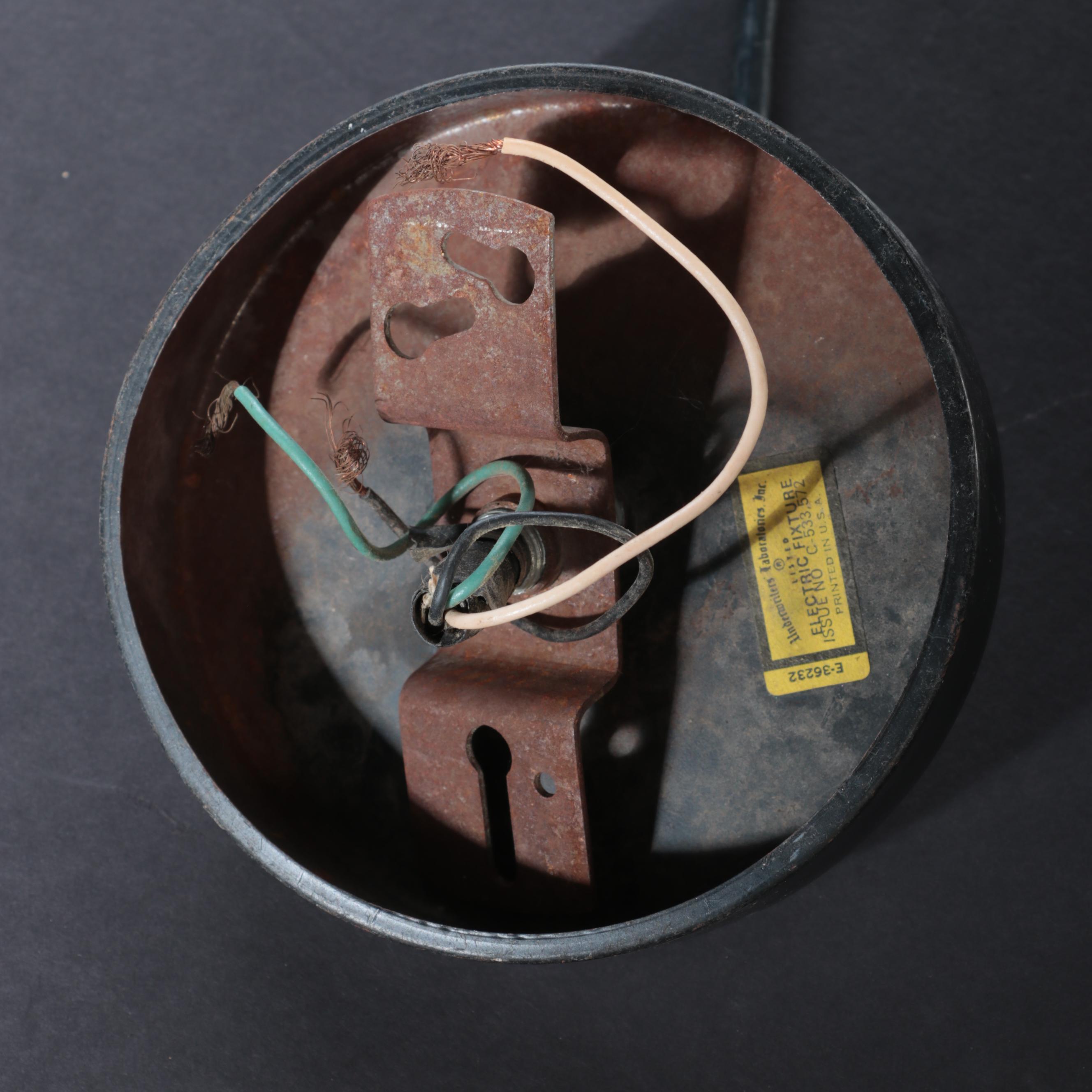 Mid Century Modern Chrome and Glass Pendant Lights