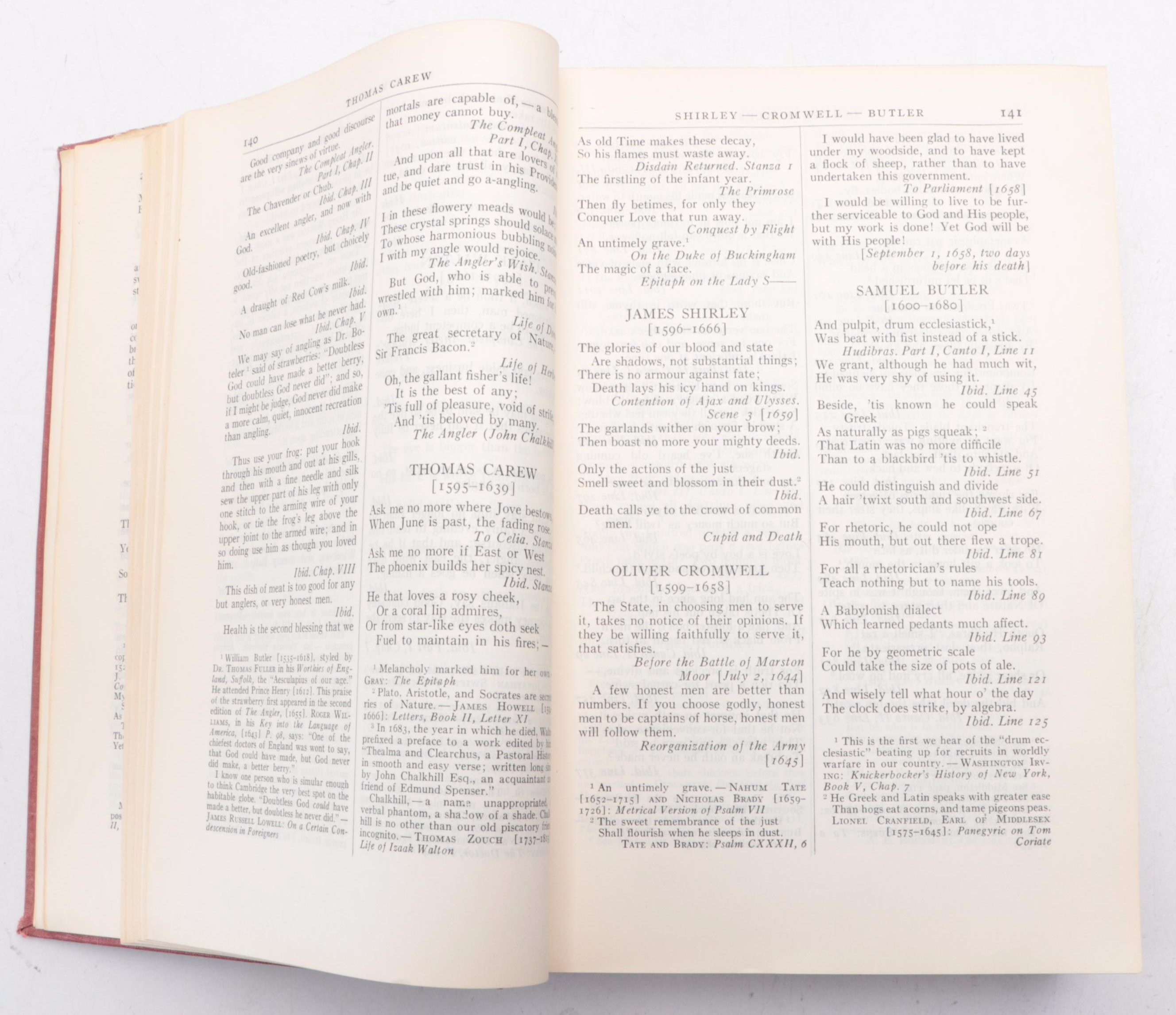 Twelfth Edition "Familiar Quotations" by John Bartlett, 1949