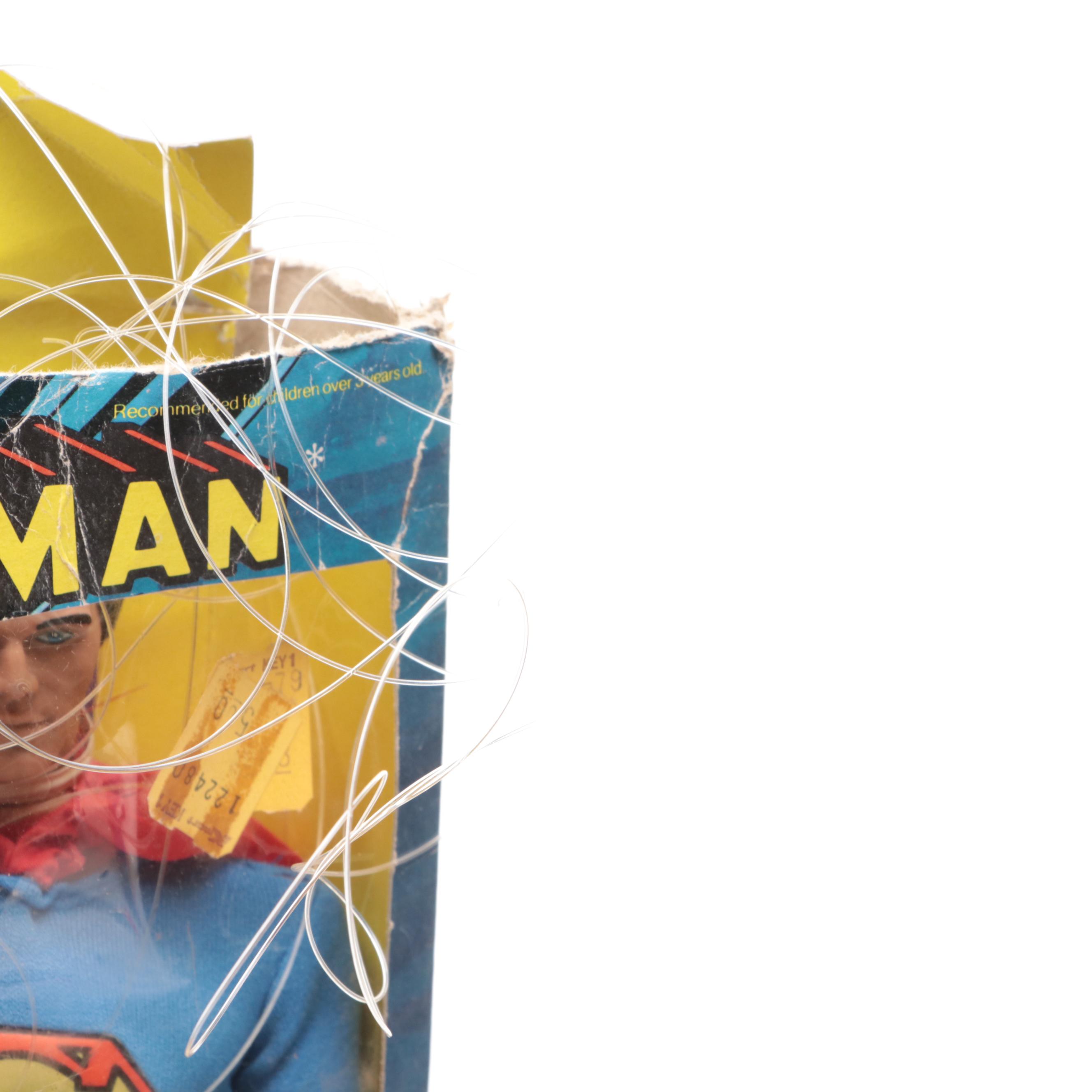 Mego "Superman" and Exclusive Toy "Vince Lombardi" Action Figures