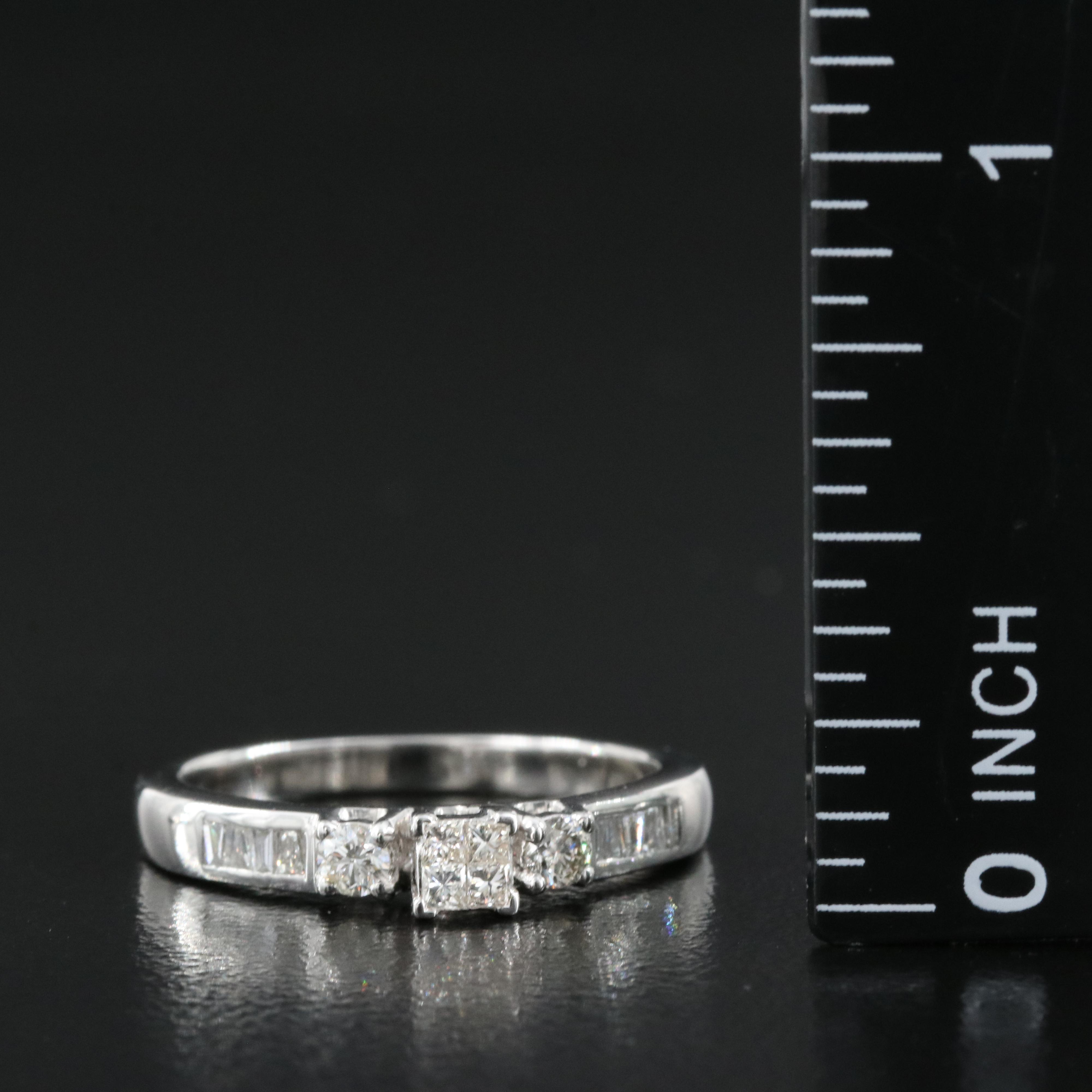 14K 0.53 CTW Diamond Ring and Band Set
