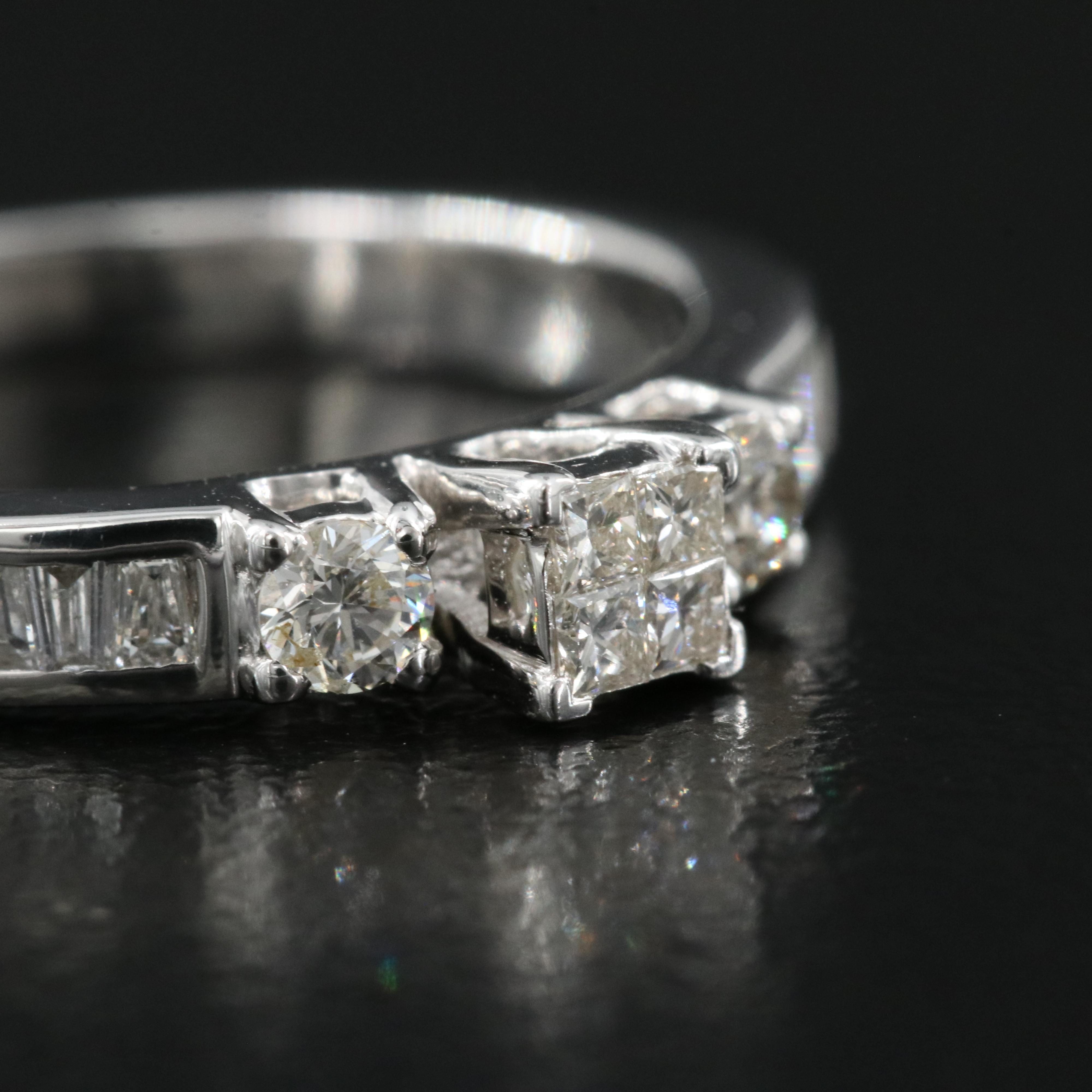 14K 0.53 CTW Diamond Ring and Band Set