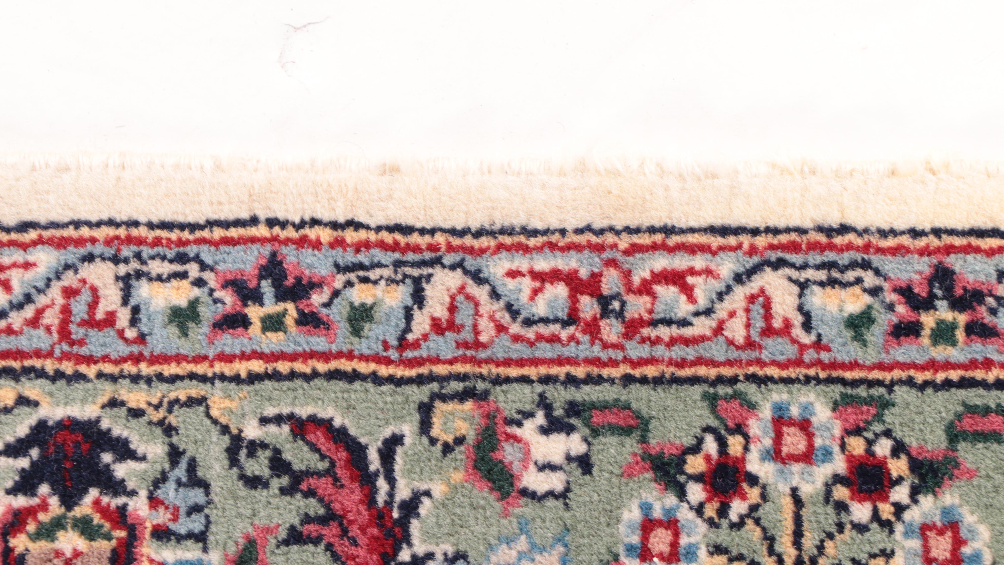 3'2 x 6' Hand-Knotted Indo-Persian Nain Style Area Rug