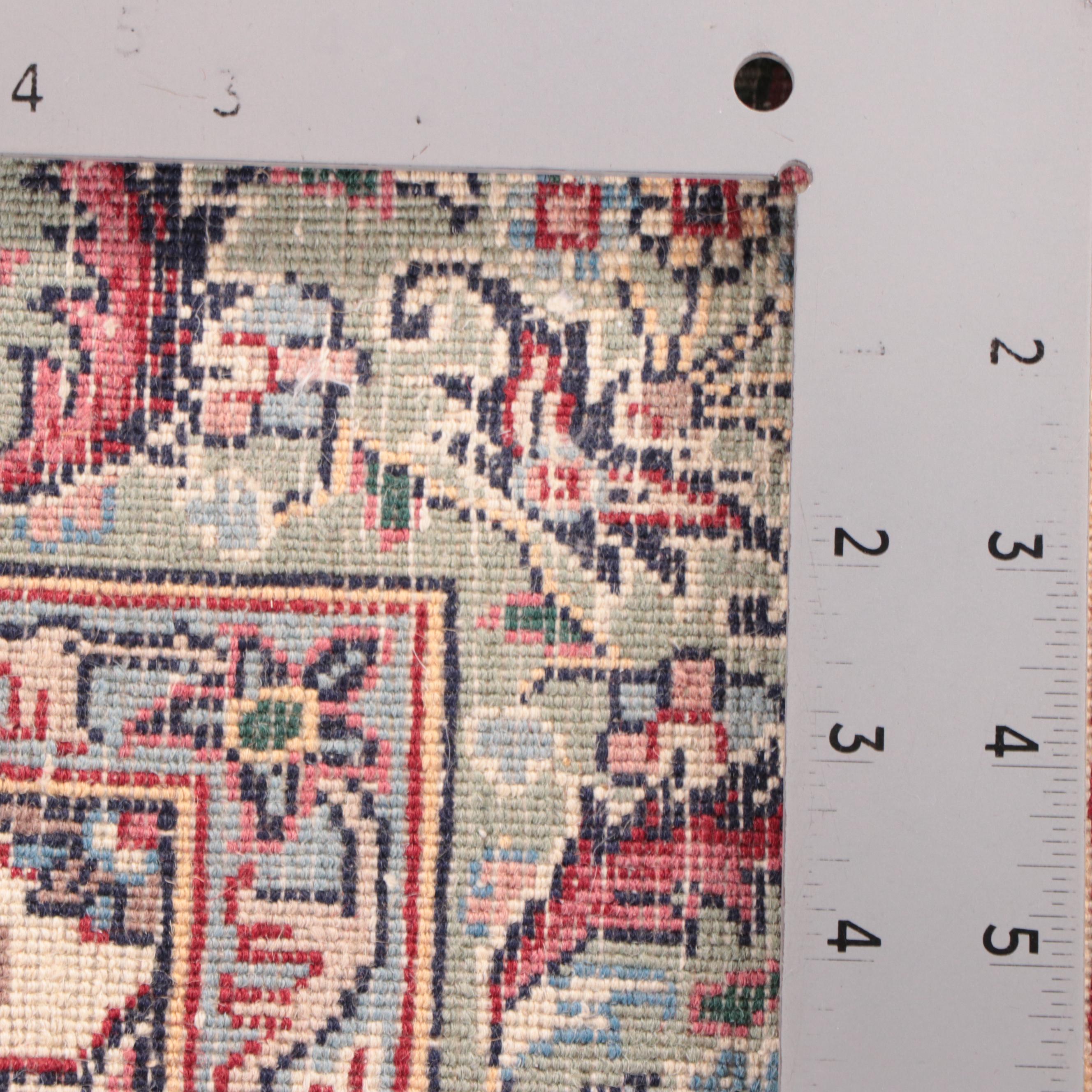 3'2 x 6' Hand-Knotted Indo-Persian Nain Style Area Rug