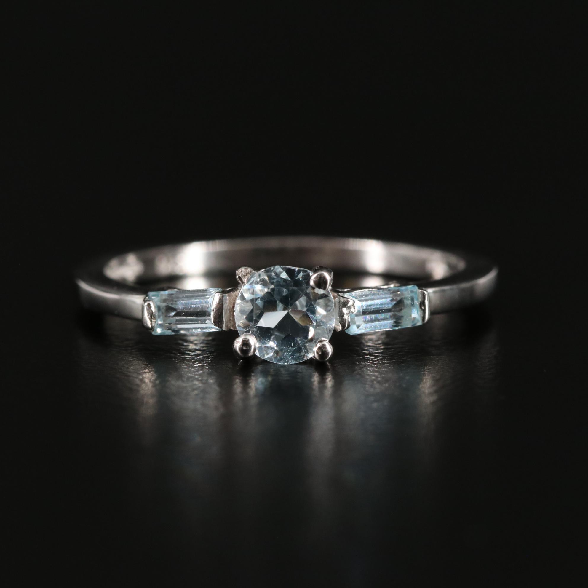 Sterling Blue Topaz Ring