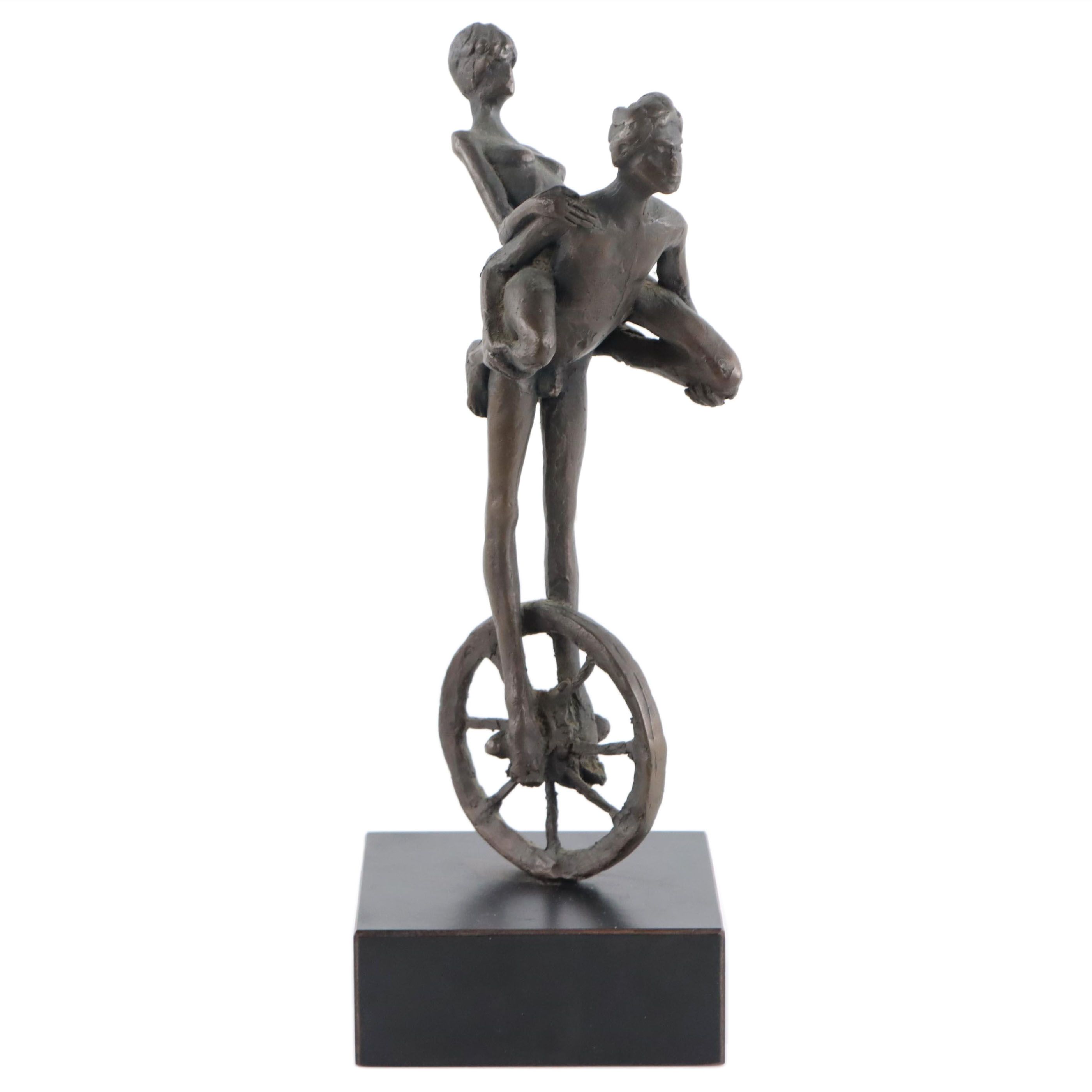 William Tye Bronze Figural Sculpture, 1983