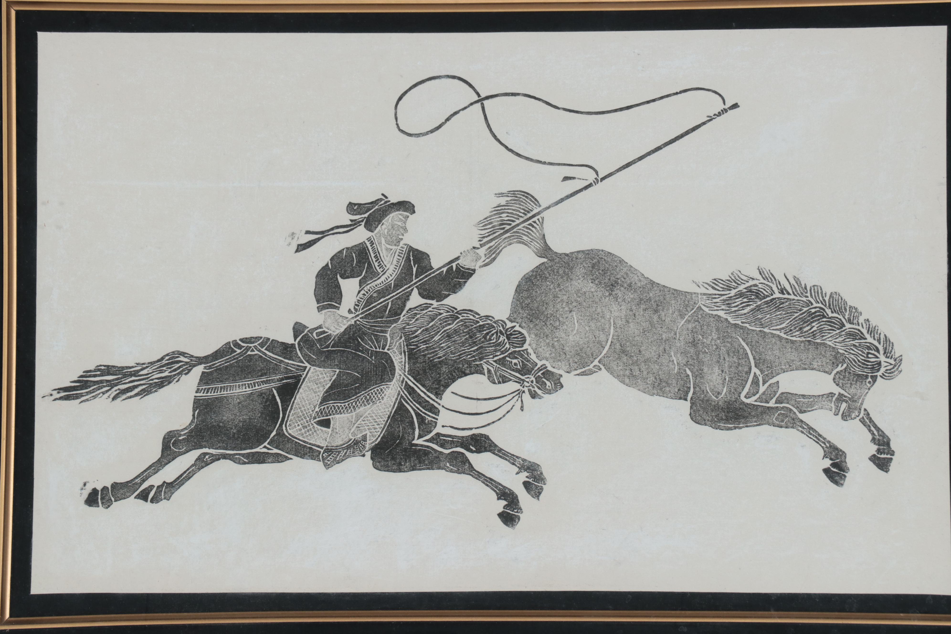 Chinese Figural Narrative Woodblocks