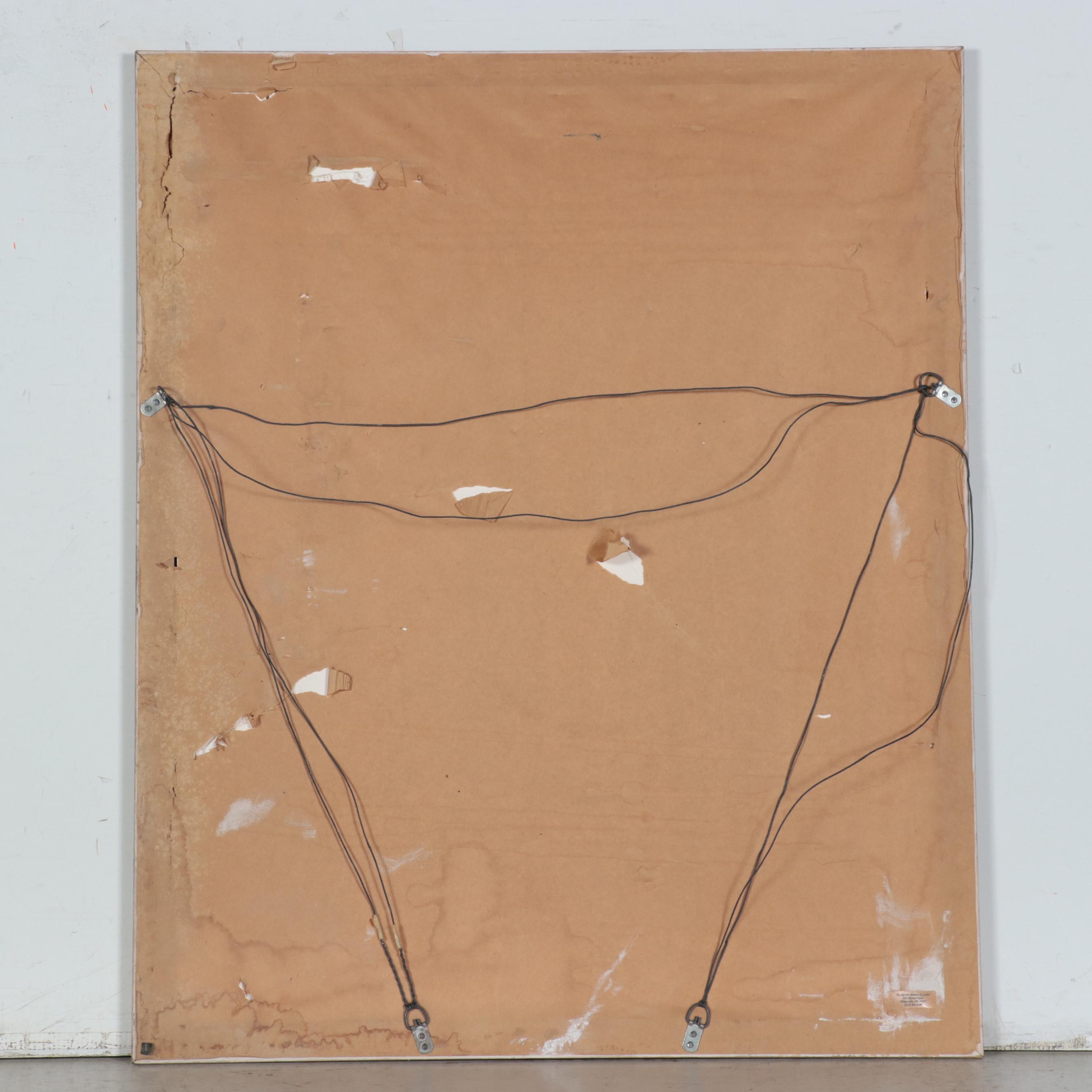 J. Betts Watercolor Painting of Pathway, Late 20th Century