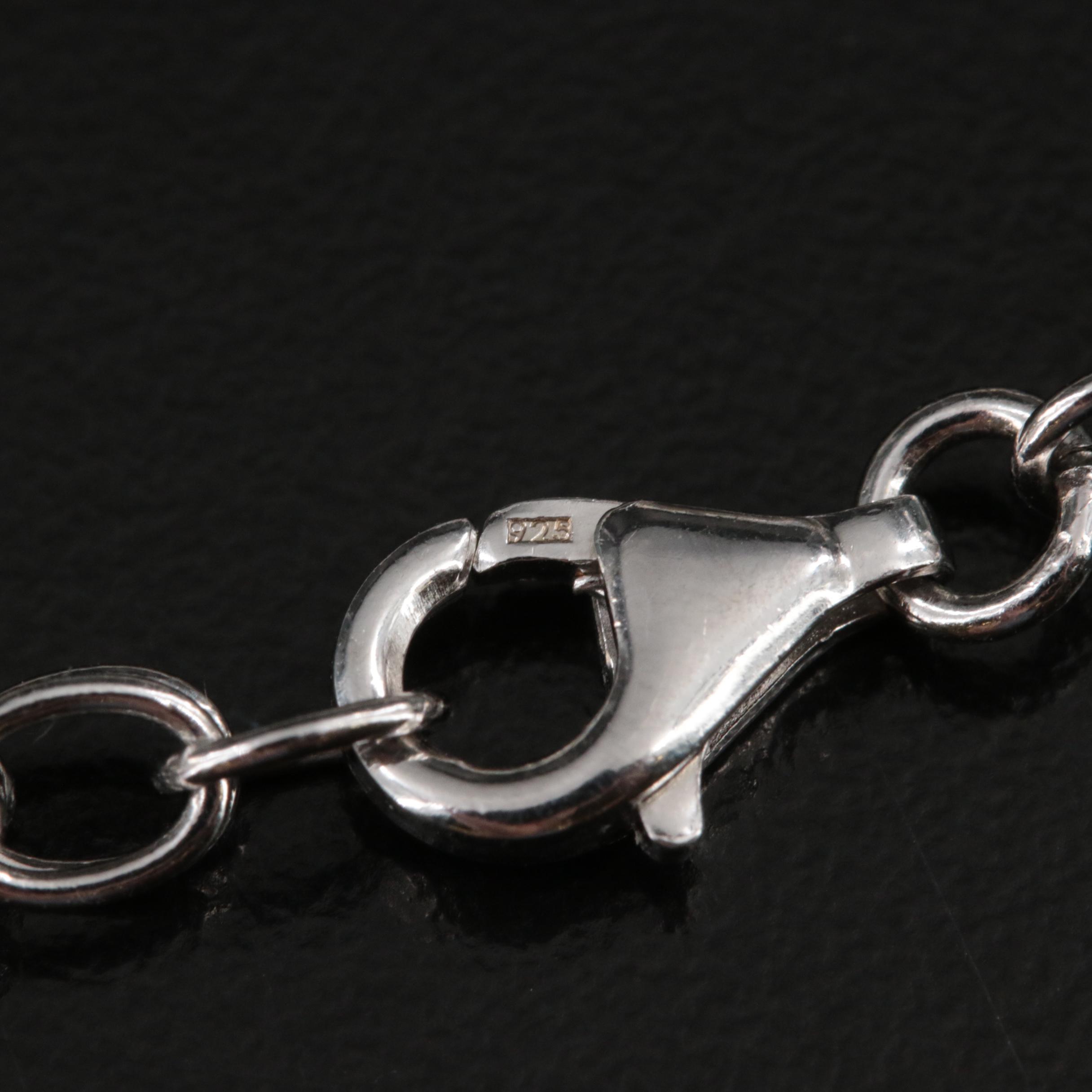 Aquamarine and Pearl Torsade with Sterling Clasp