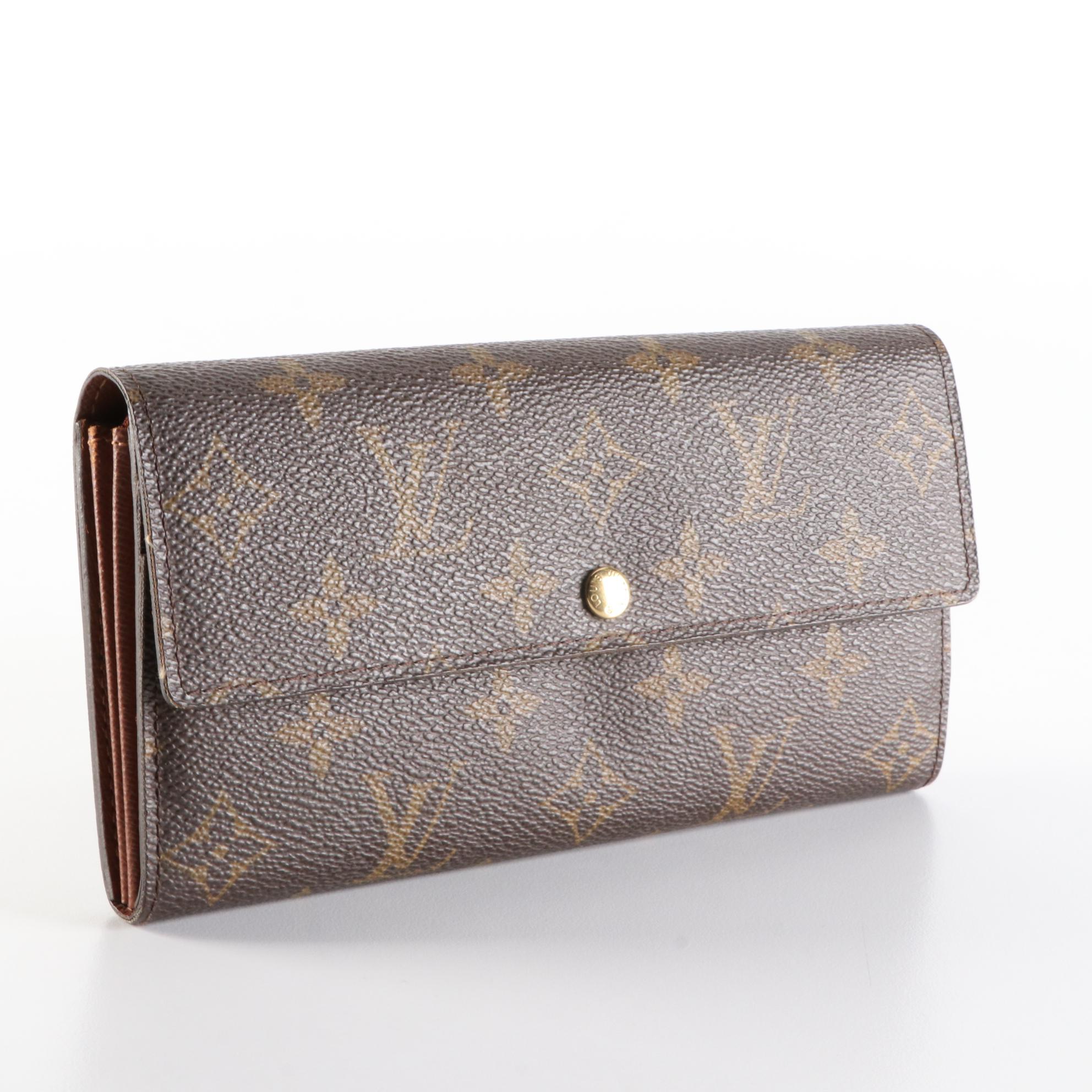 Louis Vuitton Sarah Wallet in Monogram Canvas