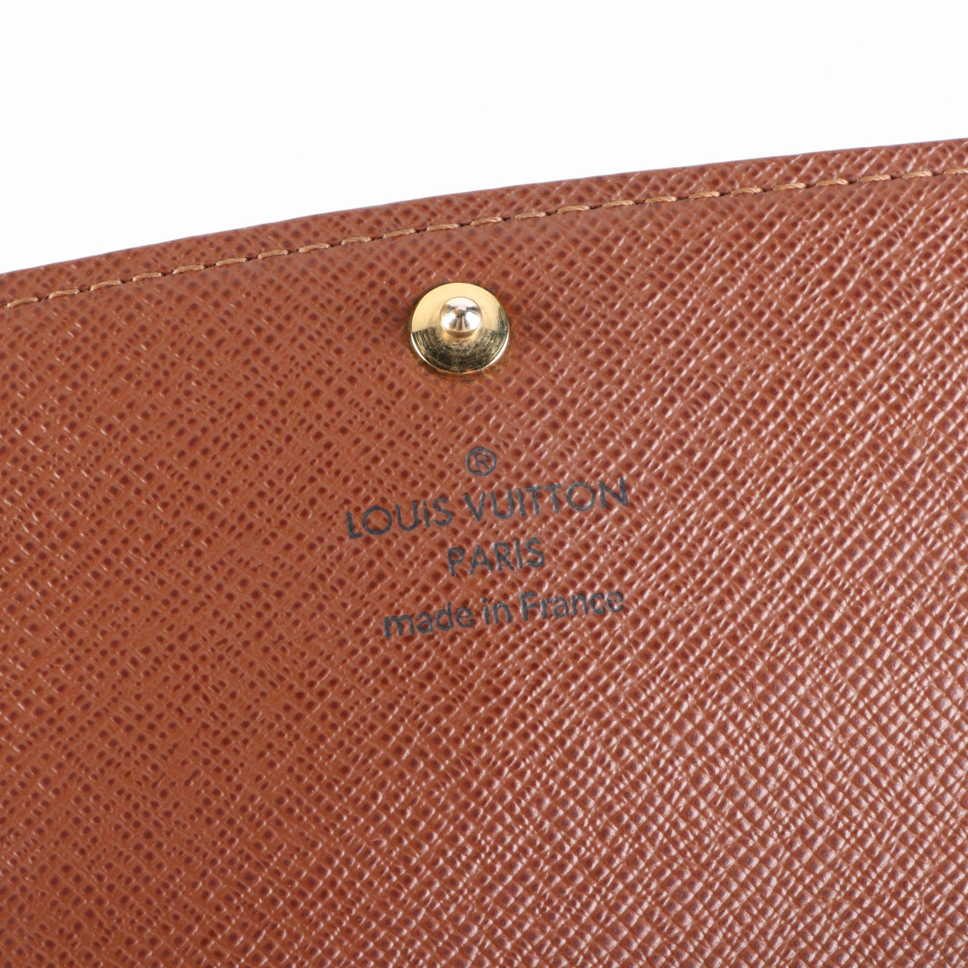 Louis Vuitton Sarah Wallet in Monogram Canvas