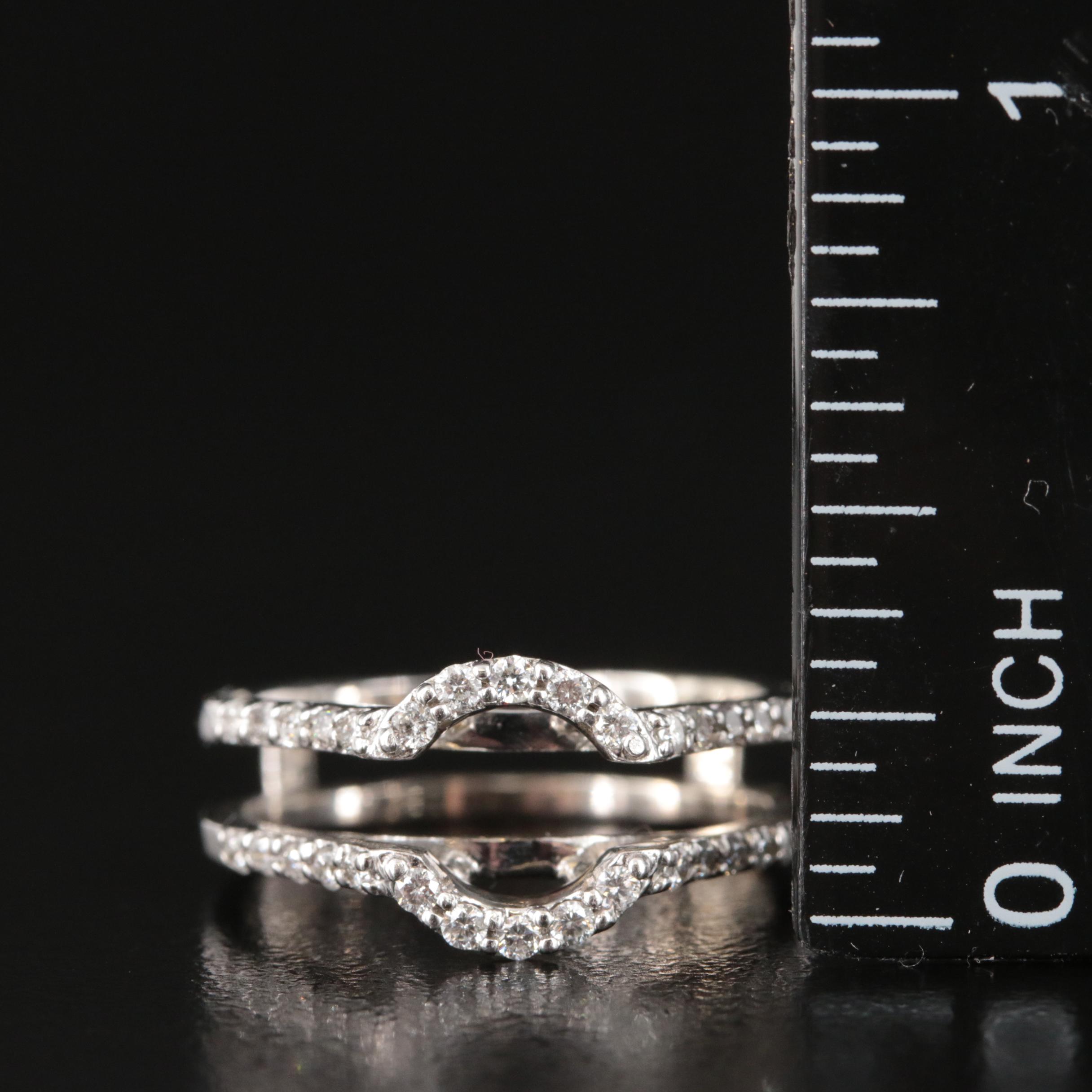14K 0.33 CTW Diamond Ring Guard