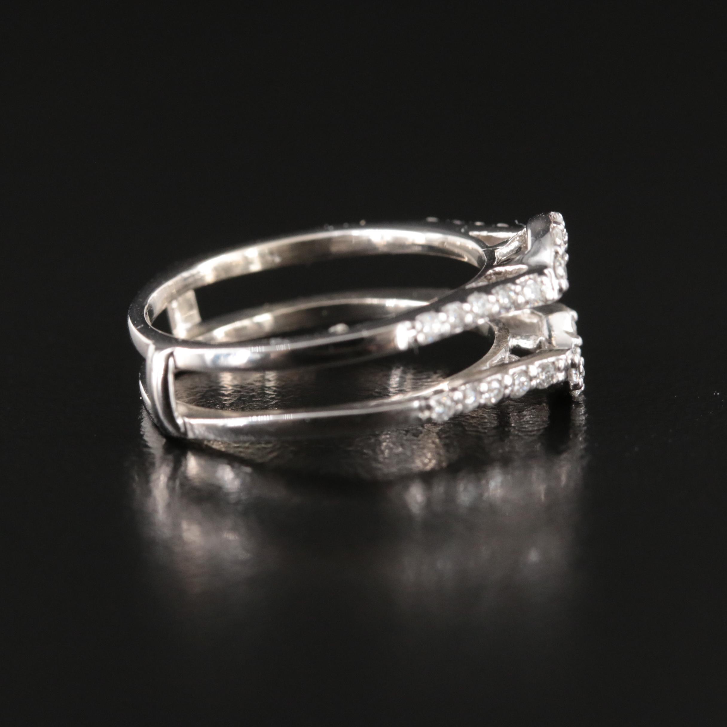 14K 0.33 CTW Diamond Ring Guard