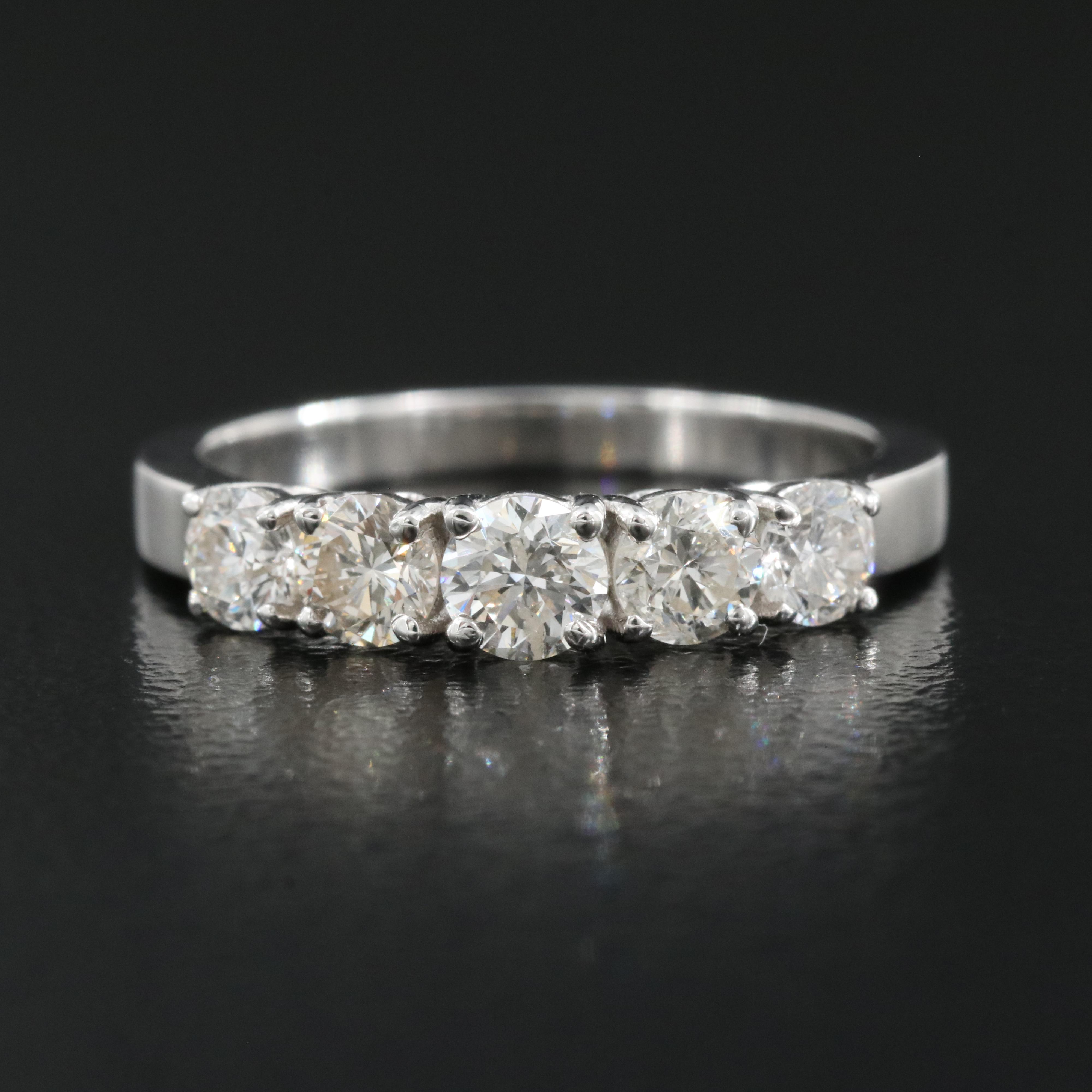 14K 0.85 CTW Diamond Ring