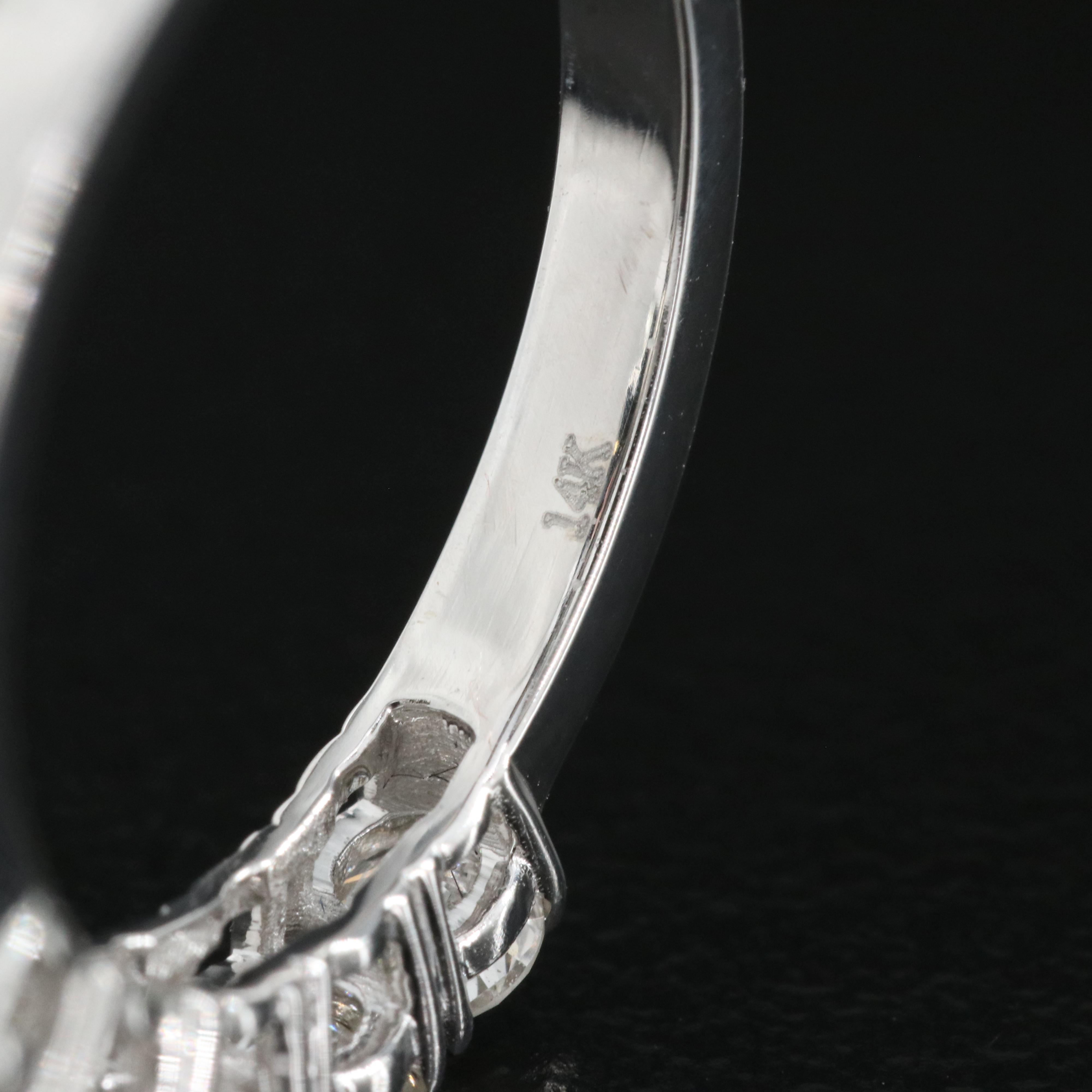 14K 0.85 CTW Diamond Ring