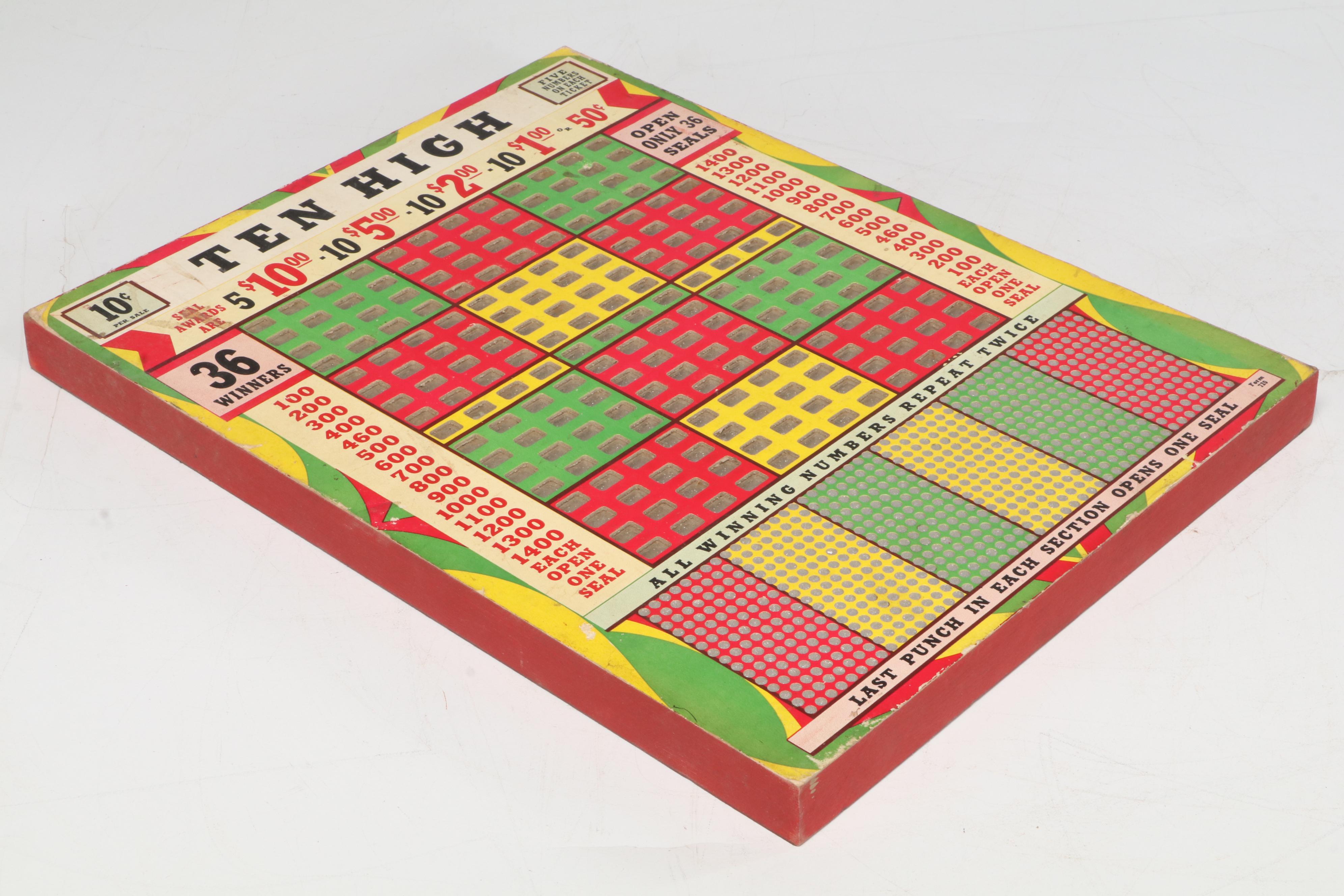 Big Ben, Quality Prizes and Other Festival Punch Boards