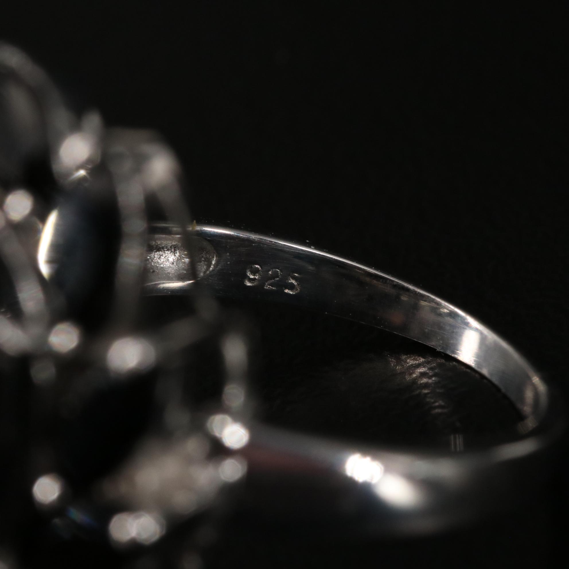 Sterling Zircon Ring