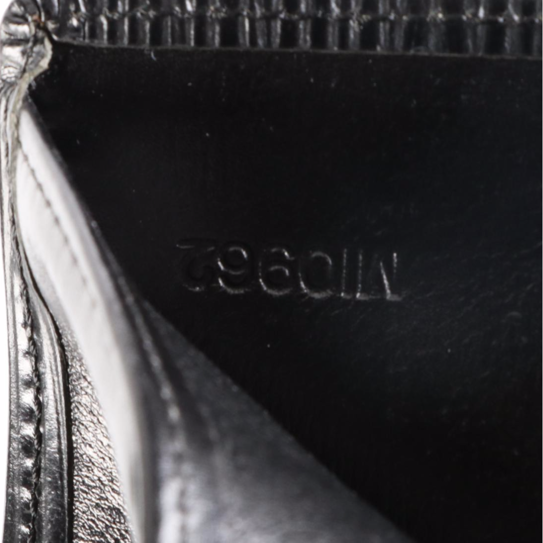 Louis Vuitton Elise Wallet in Black Epi Leather