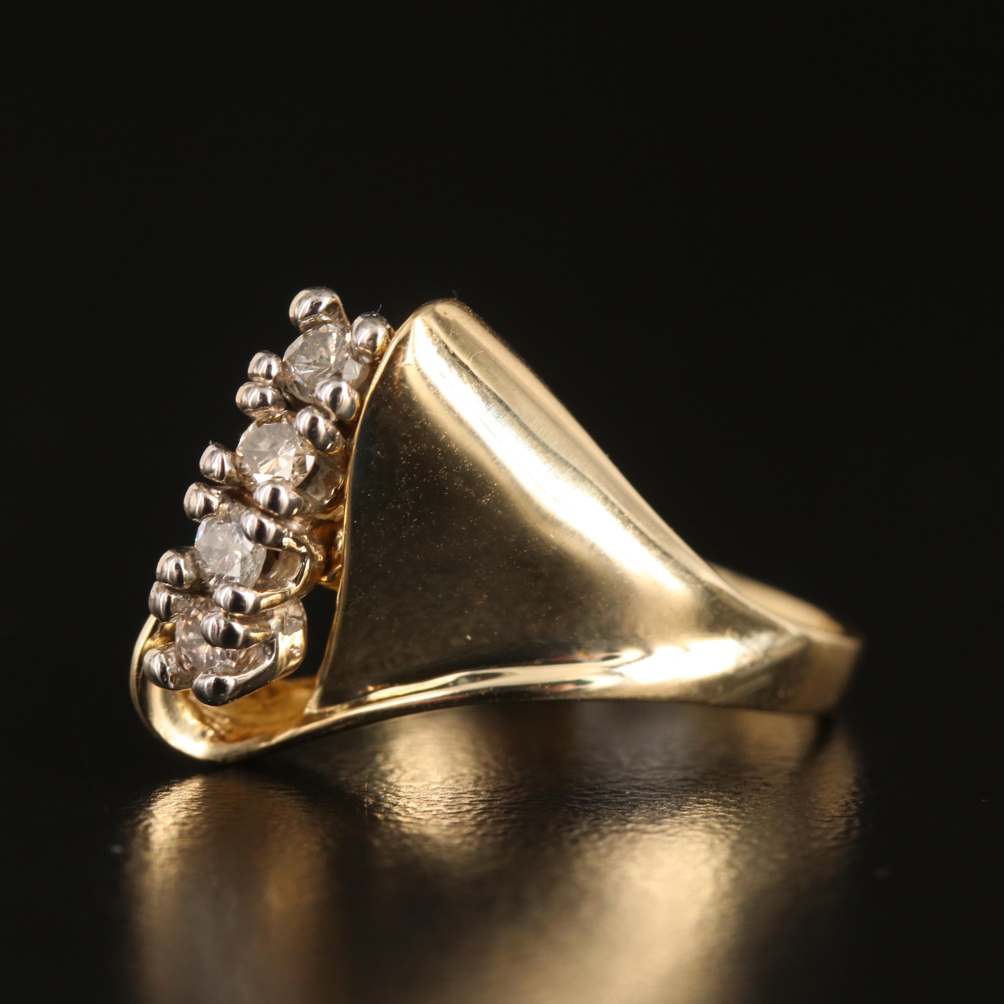 14K 0.30 CTW Diamond Ring