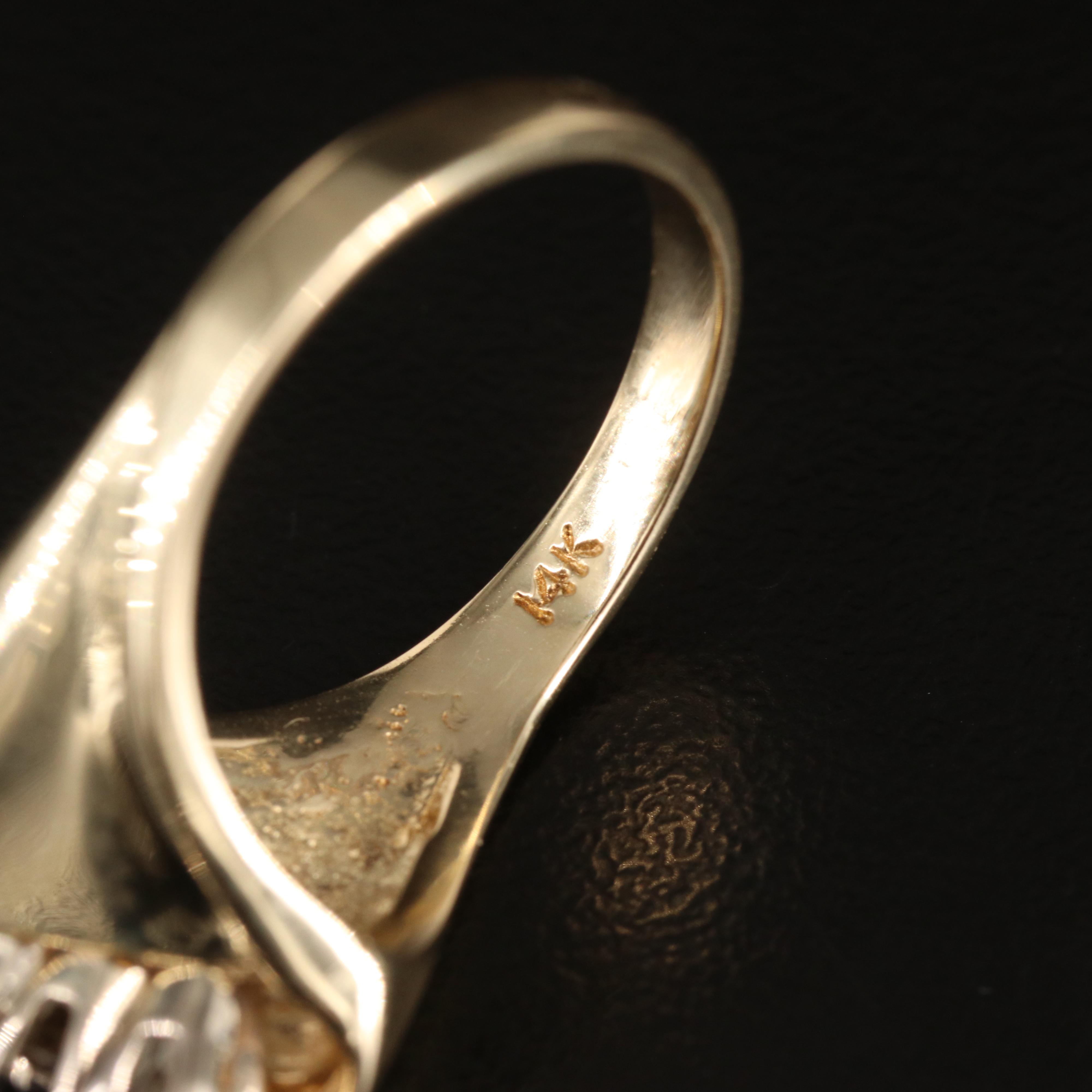 14K 0.30 CTW Diamond Ring