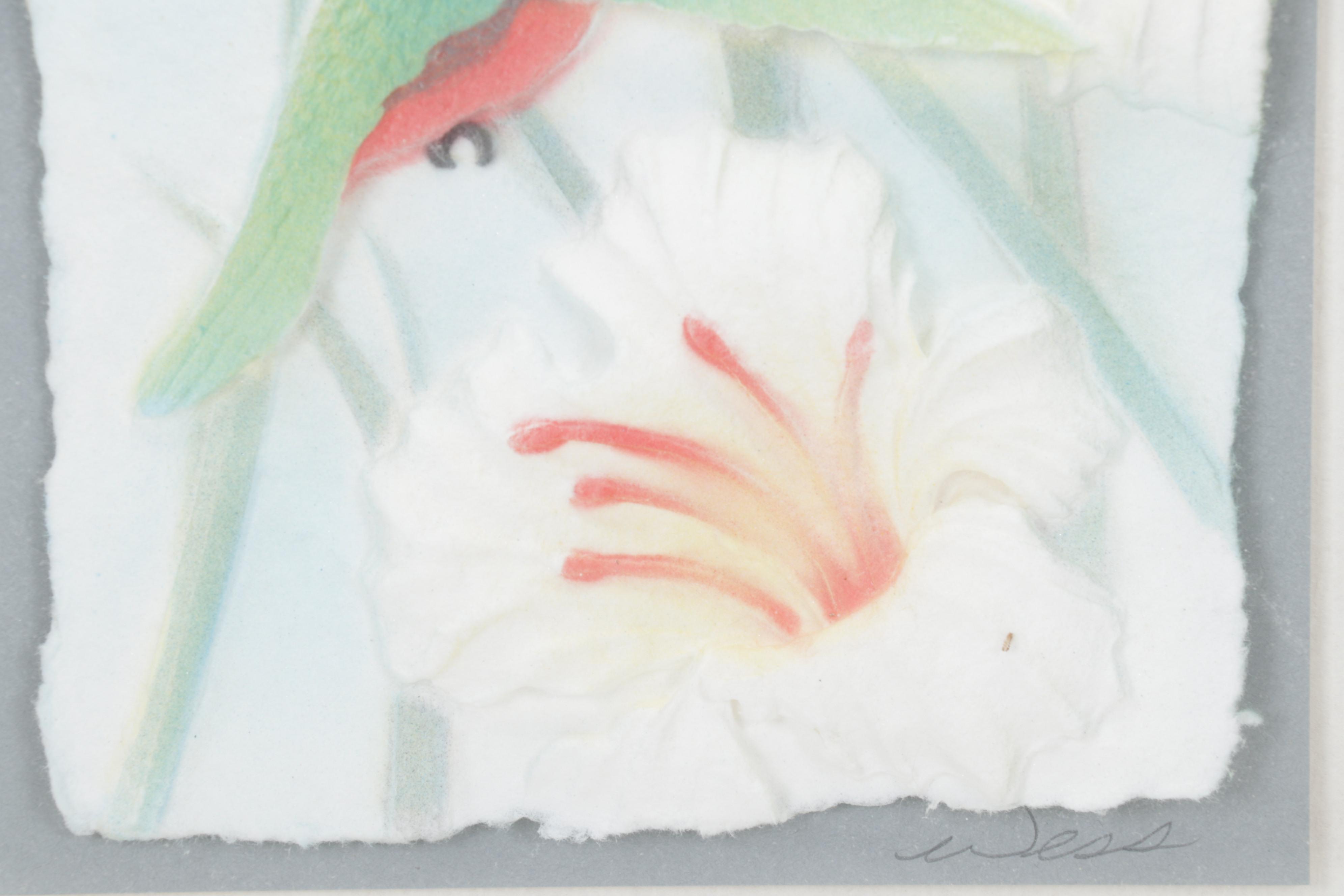 Napcoware "Snowy Egret" Porcelain Figurine and Other Decor