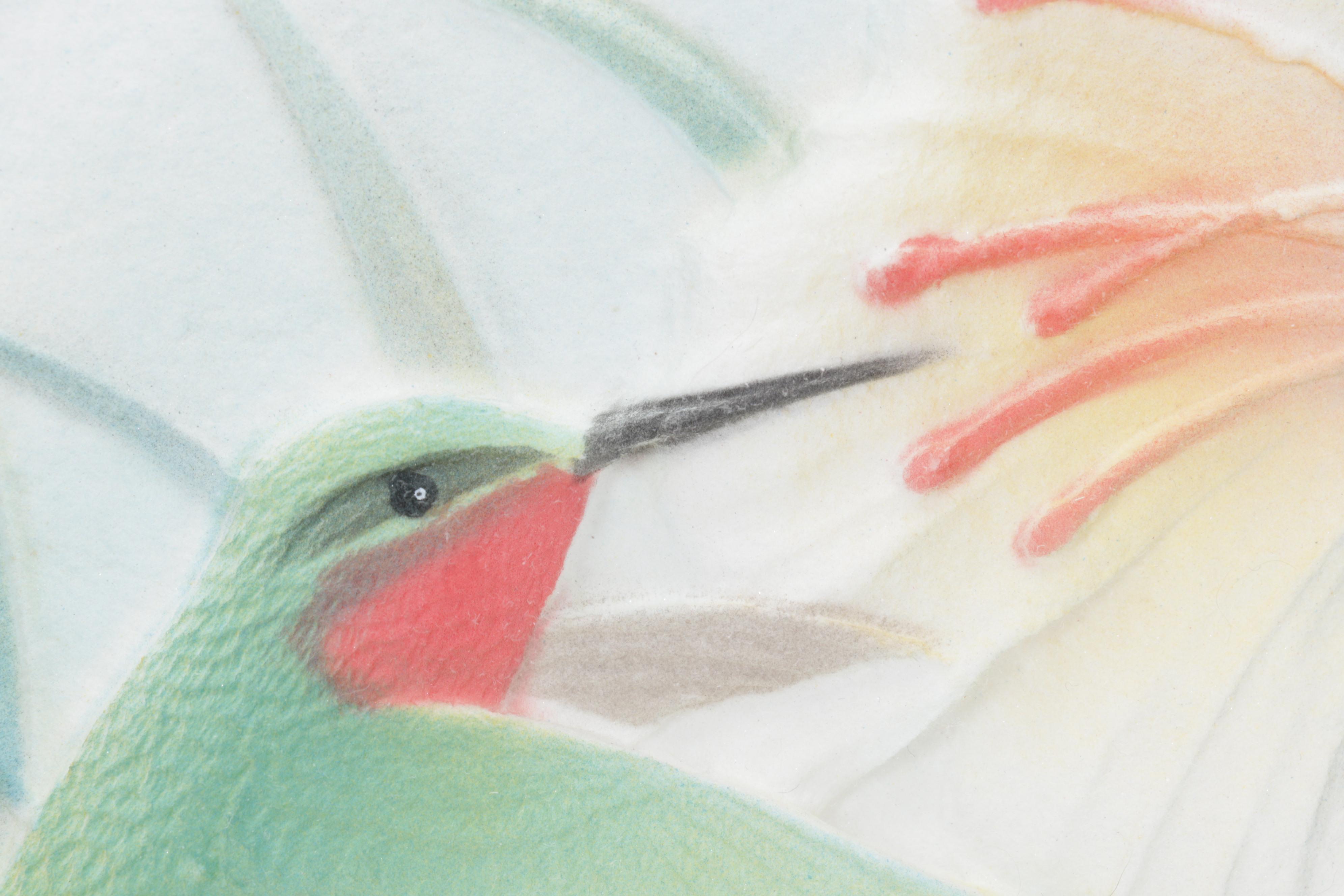 Napcoware "Snowy Egret" Porcelain Figurine and Other Decor