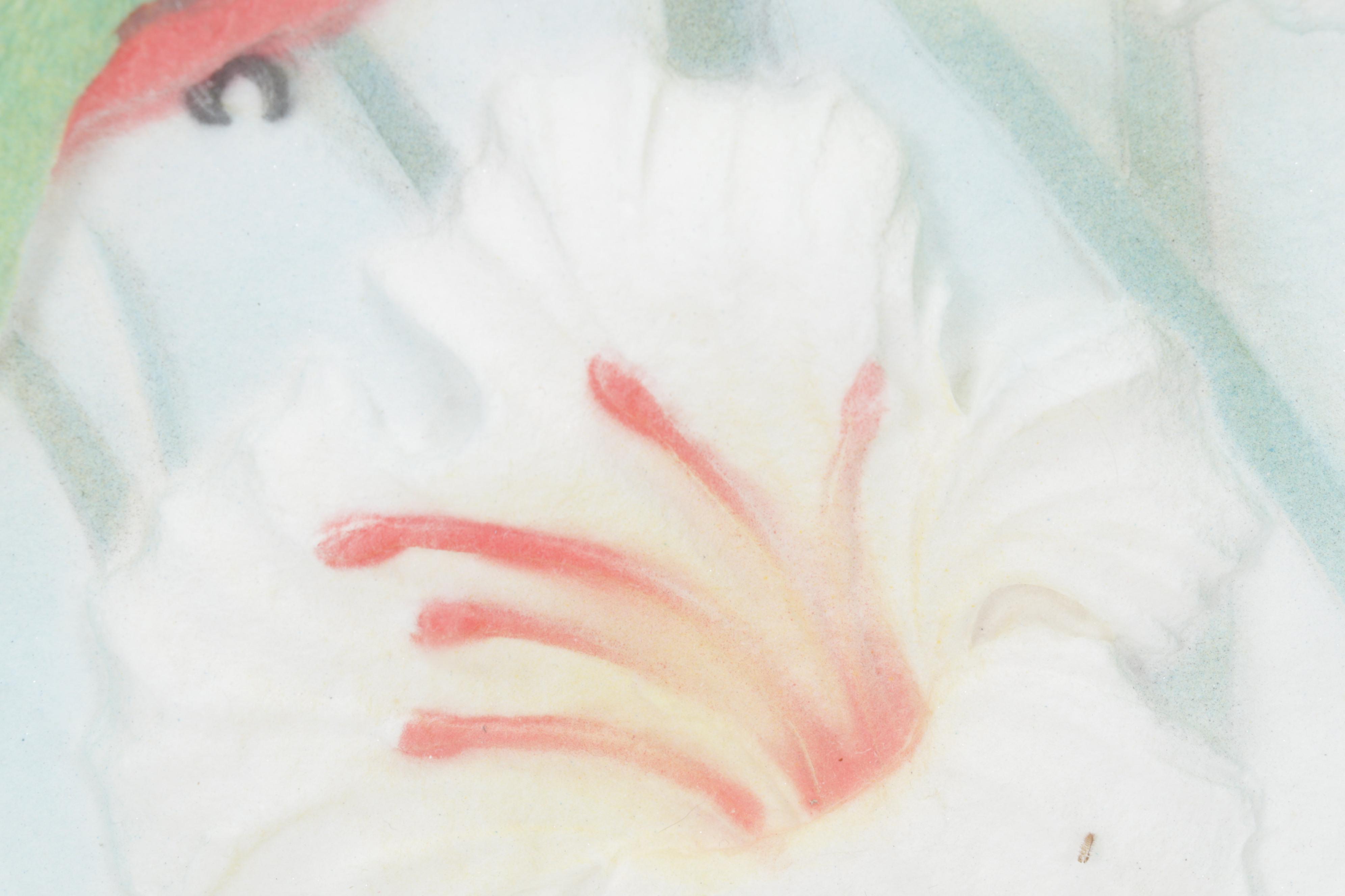 Napcoware "Snowy Egret" Porcelain Figurine and Other Decor