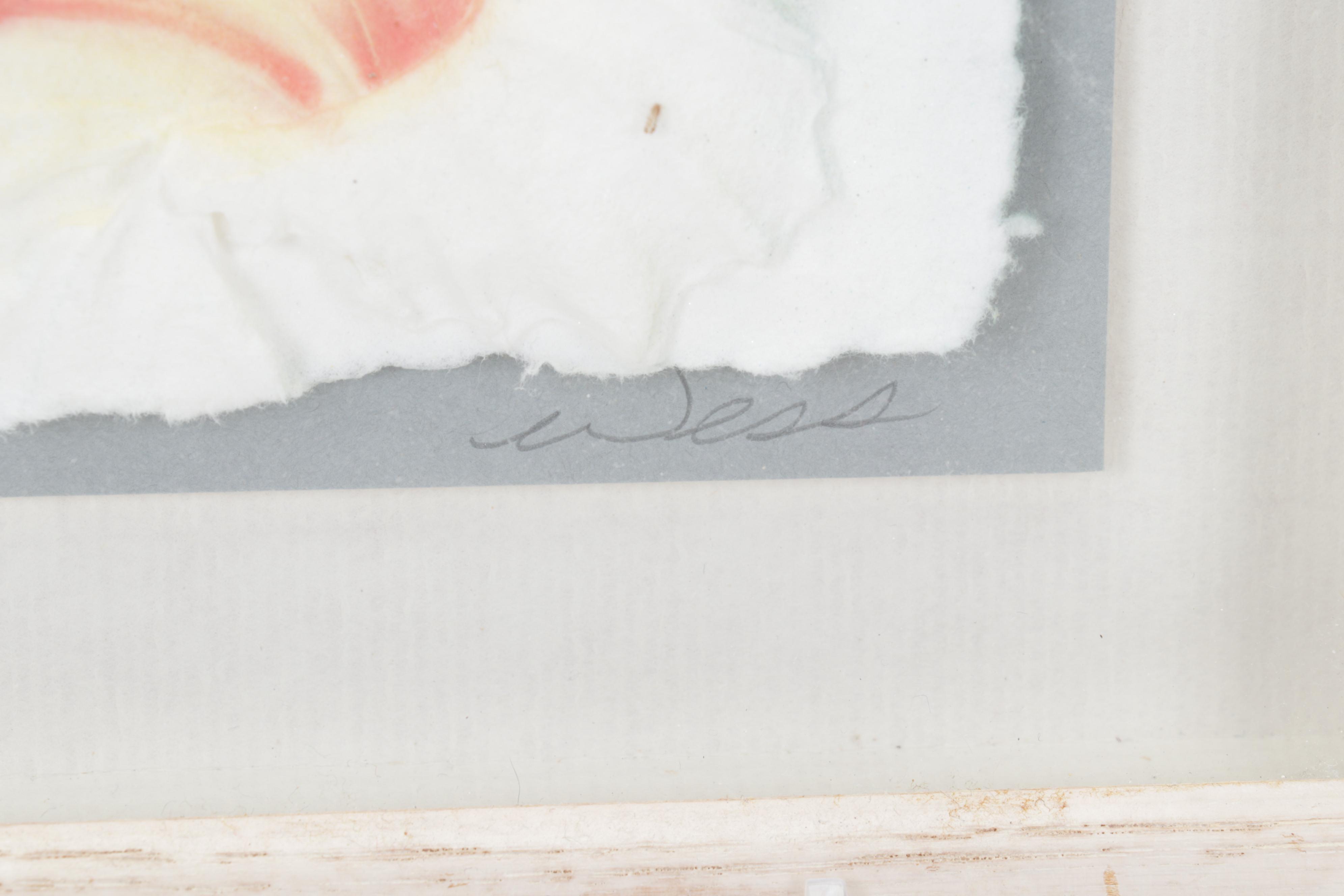 Napcoware "Snowy Egret" Porcelain Figurine and Other Decor