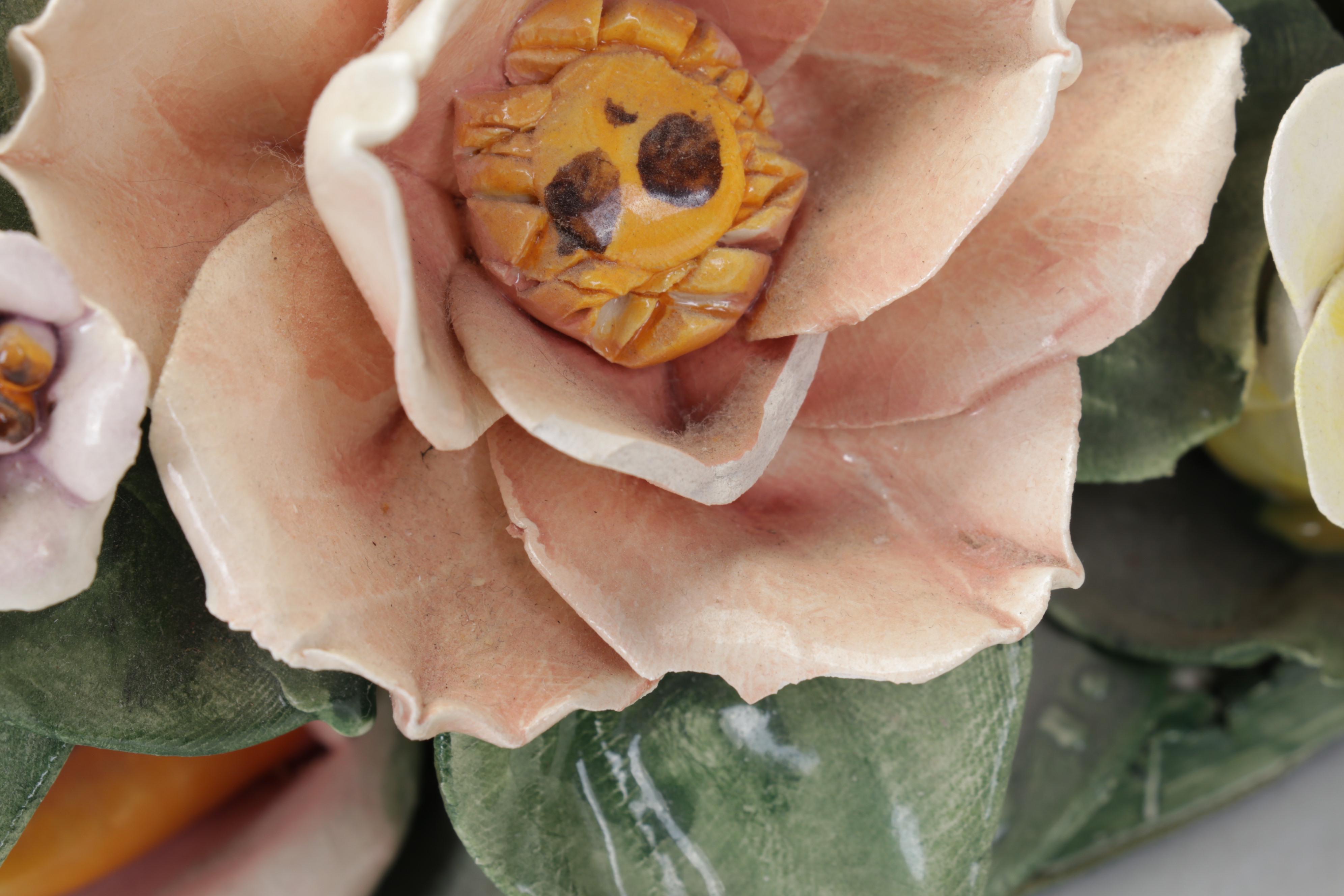 Napcoware "Snowy Egret" Porcelain Figurine and Other Decor